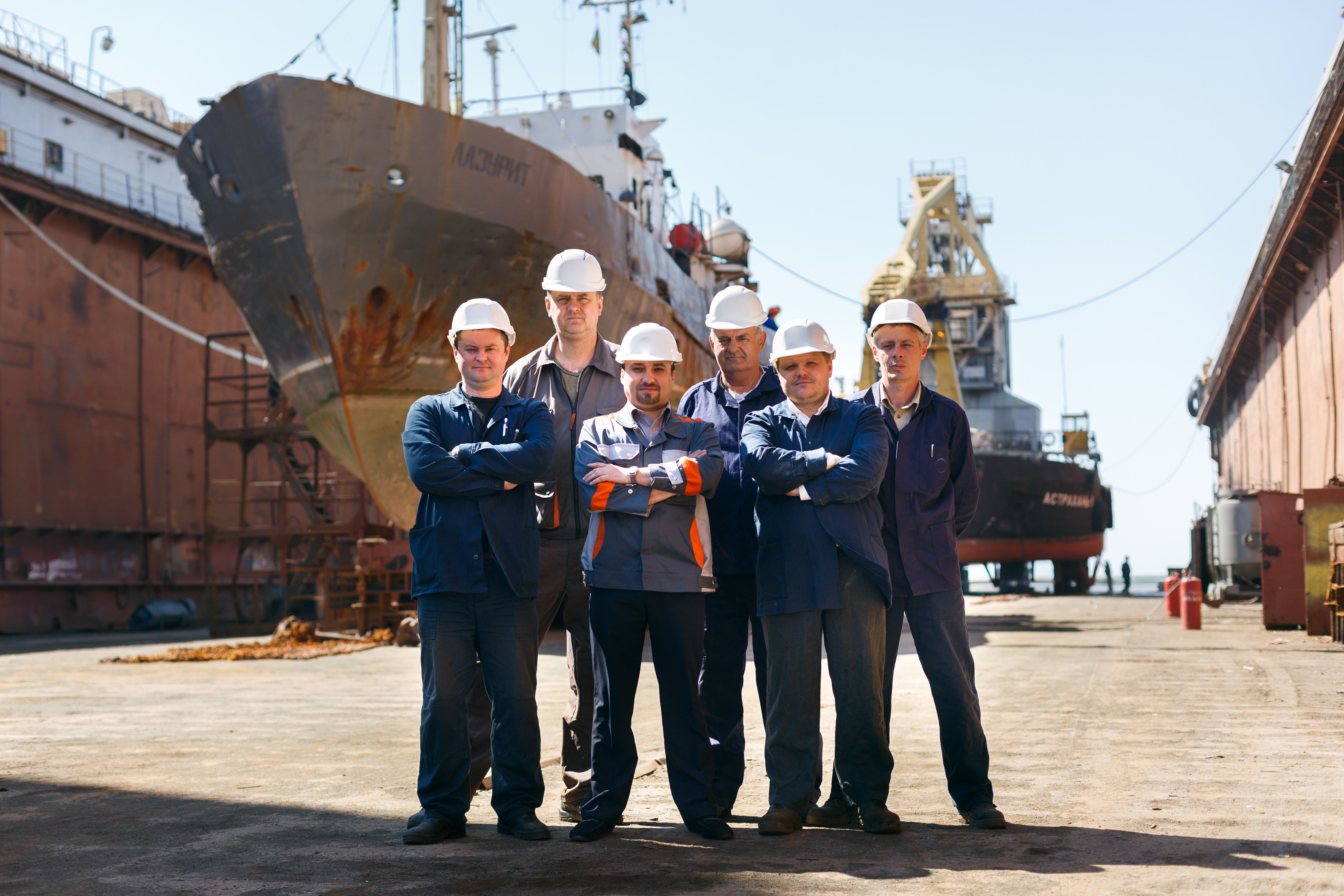 shipyard team