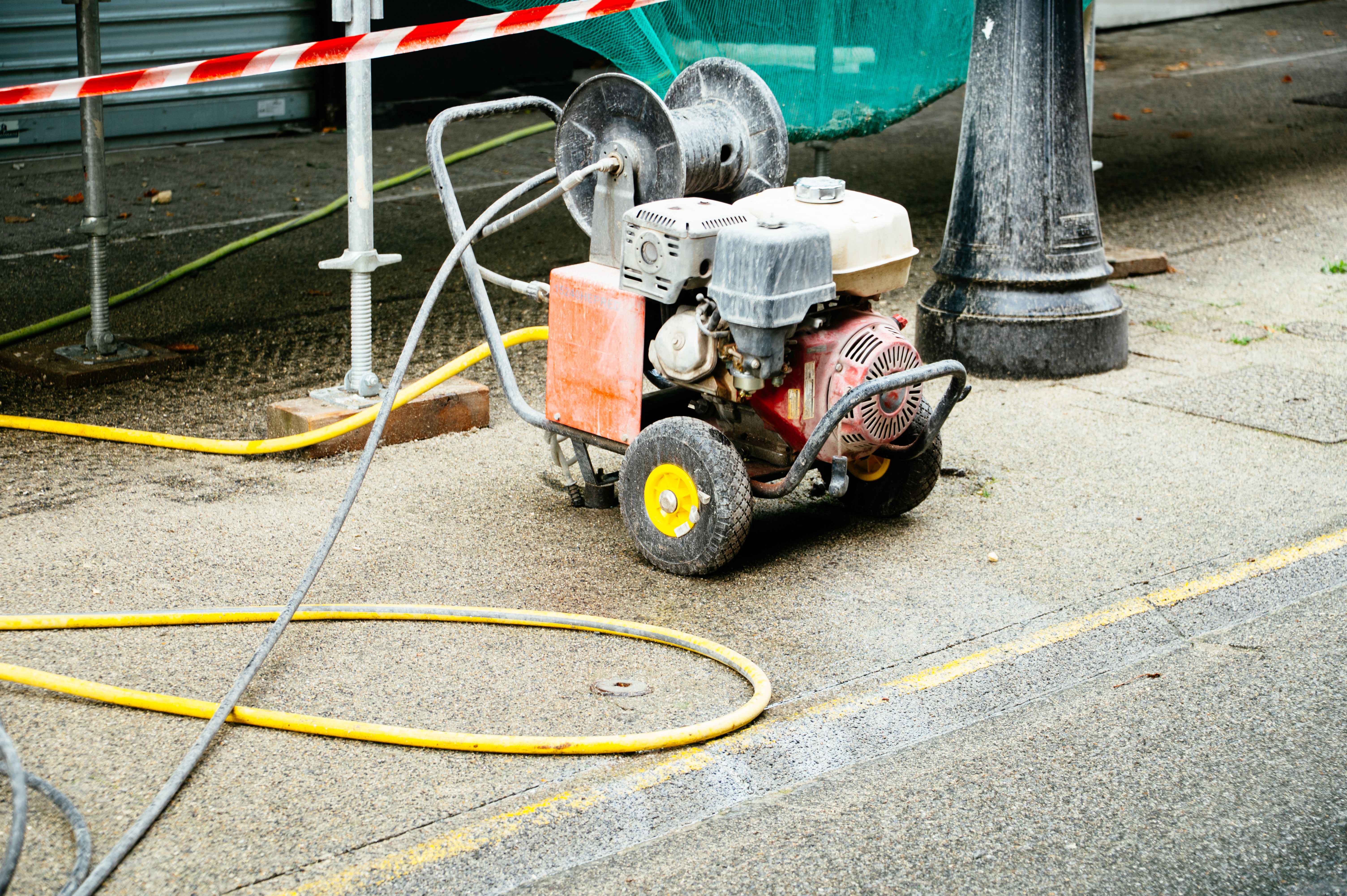 power washing equipment