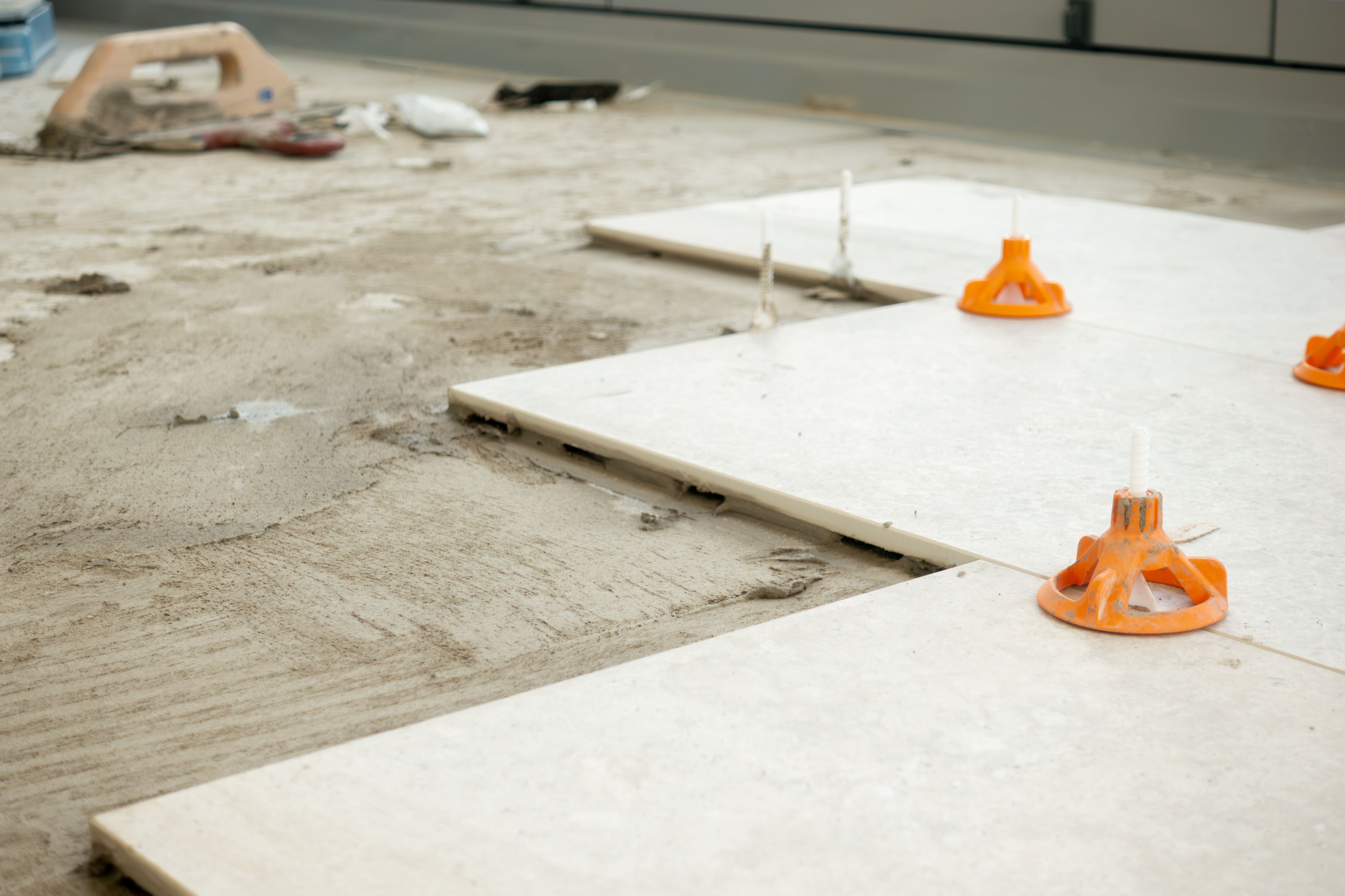 marble installation