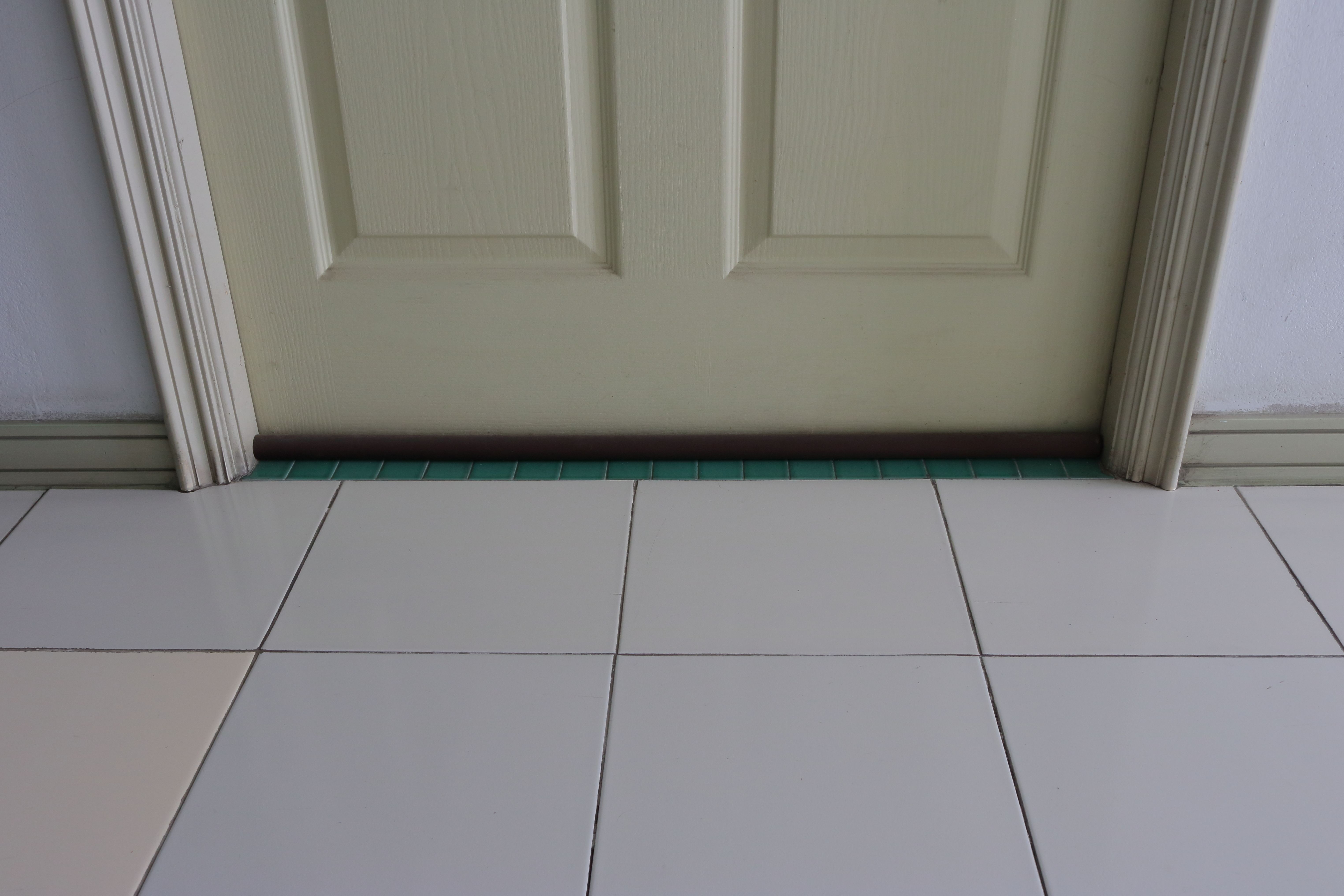 door sweep installation