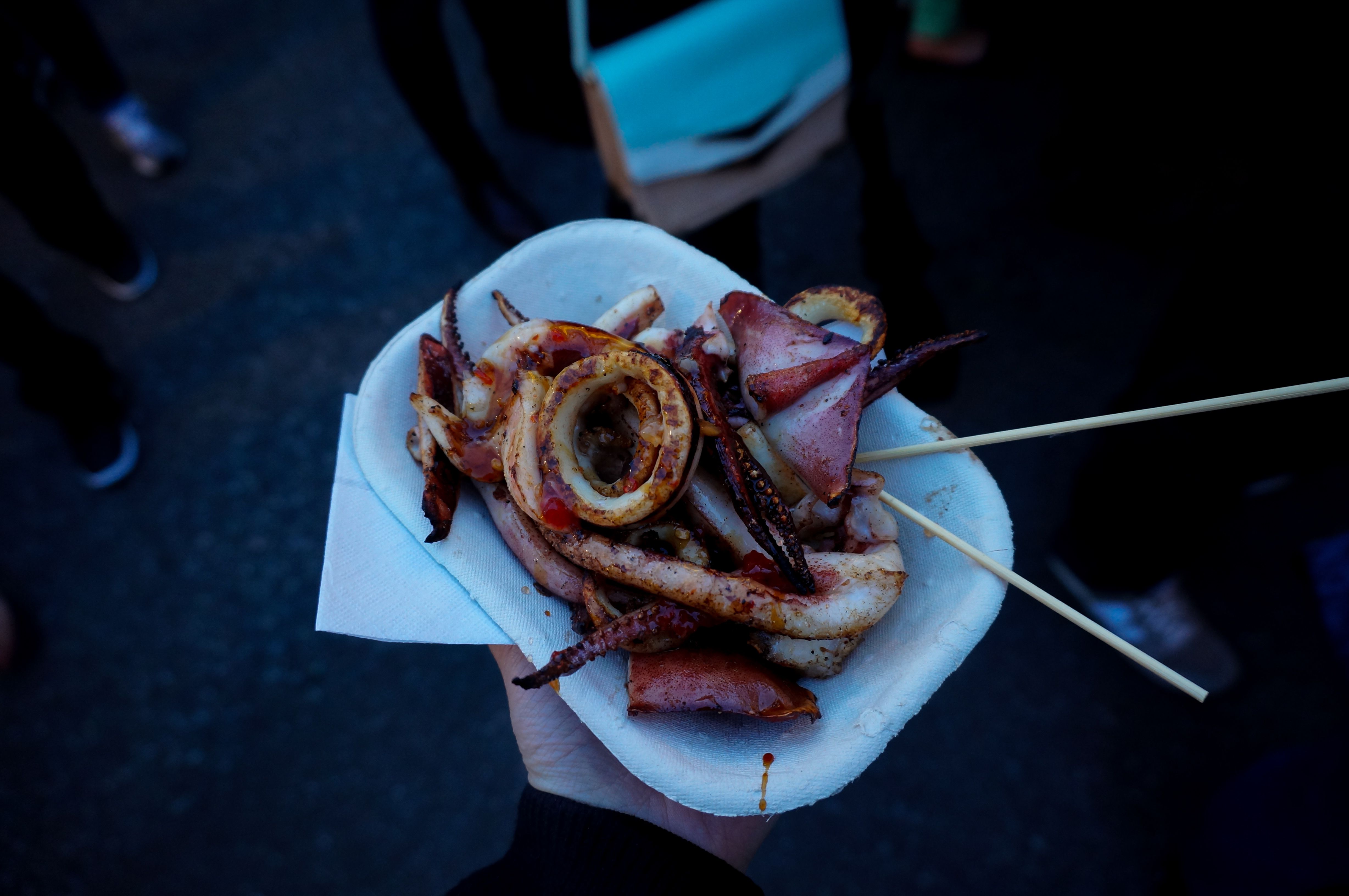 richmond night market food stalls