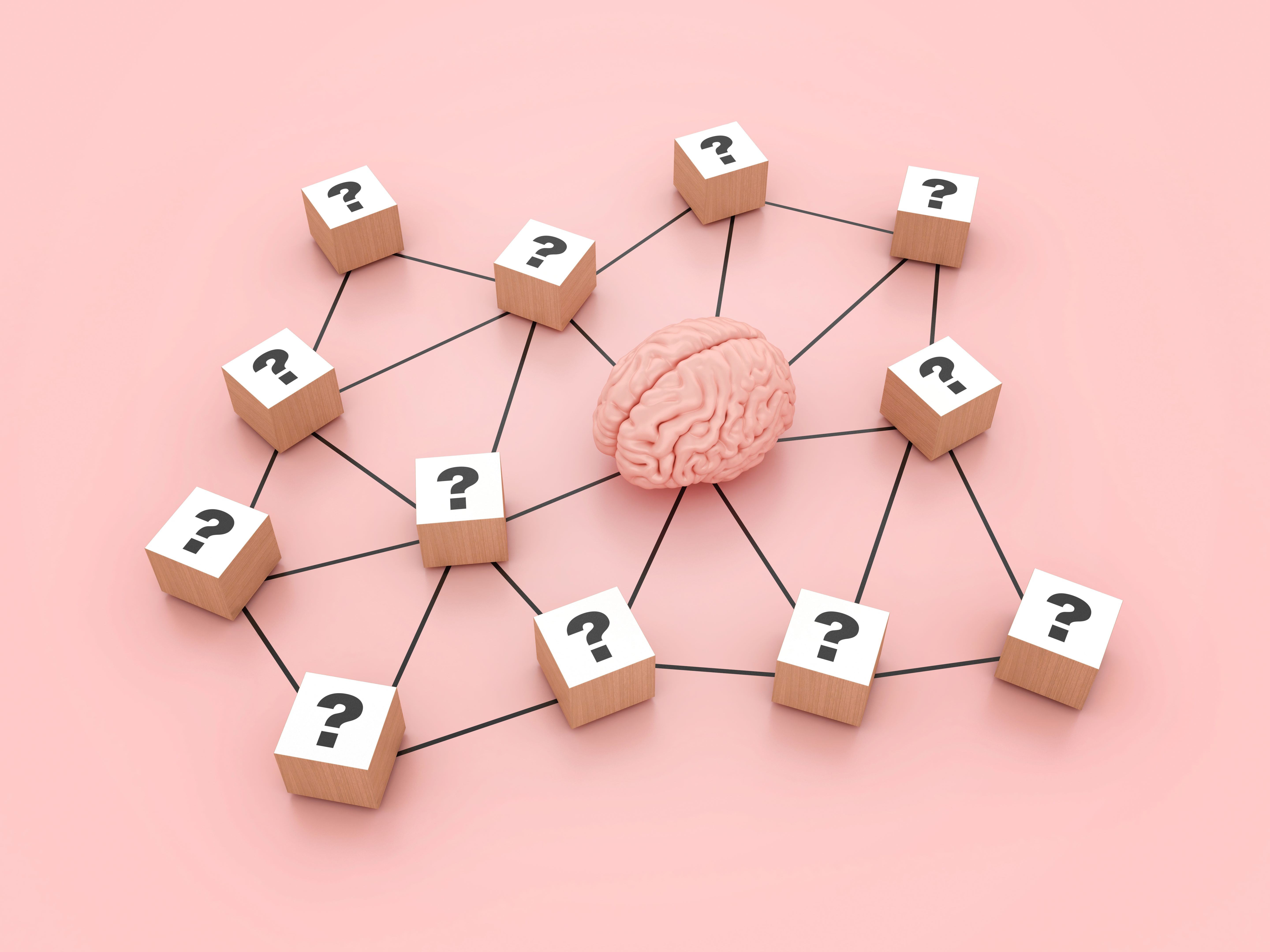 Brain with Question Mark Block Network