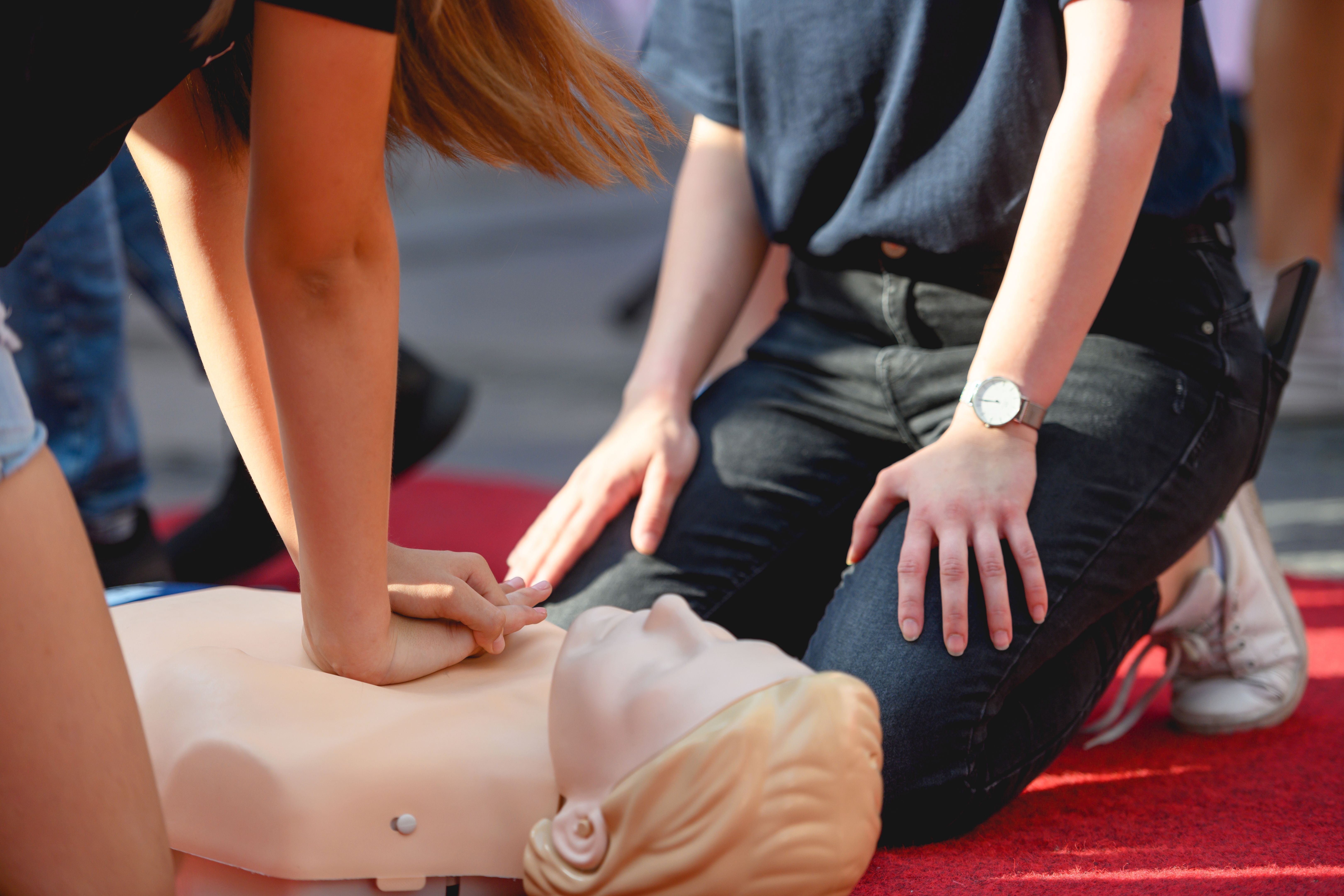 CPR demonstration