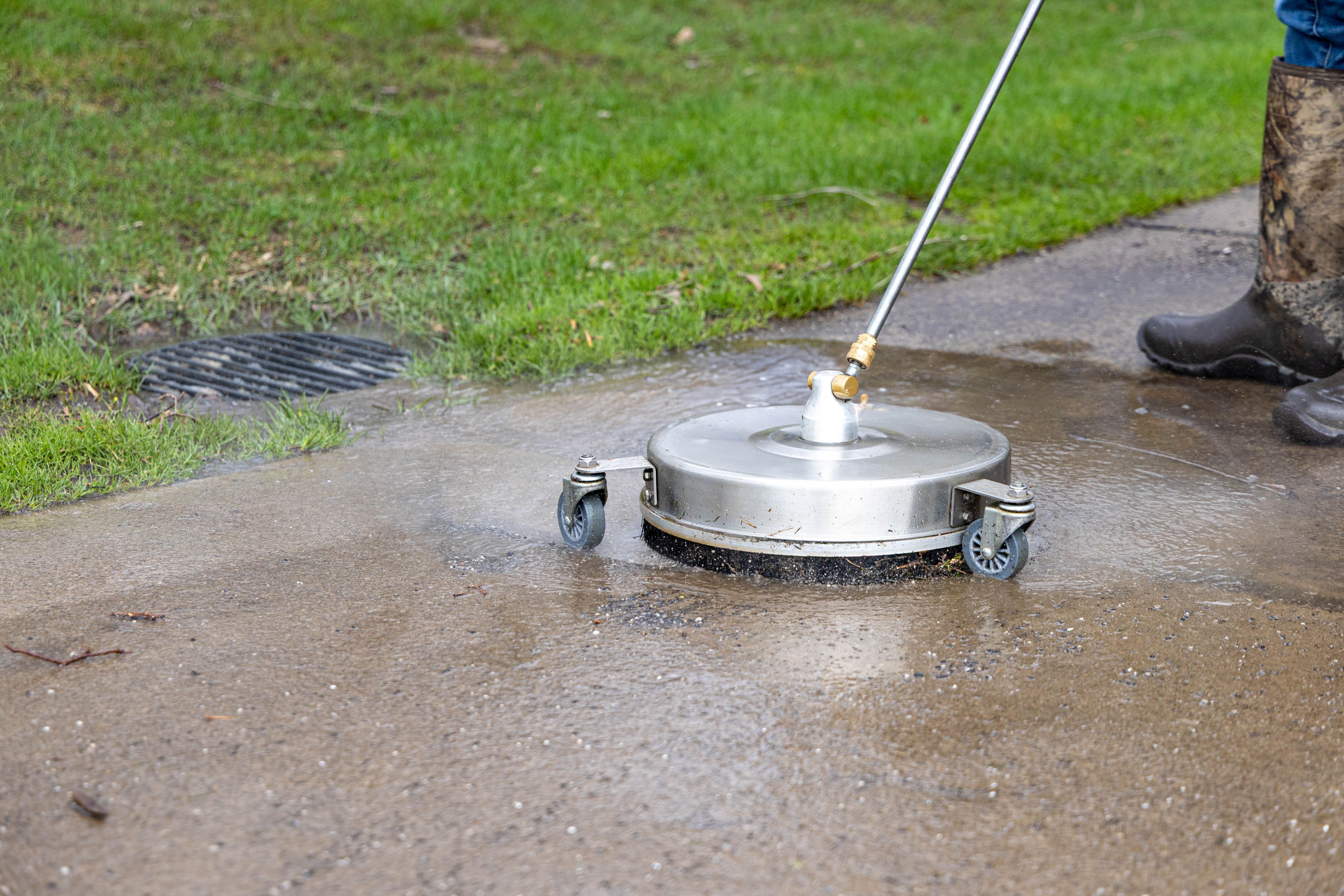 stain removal driveway