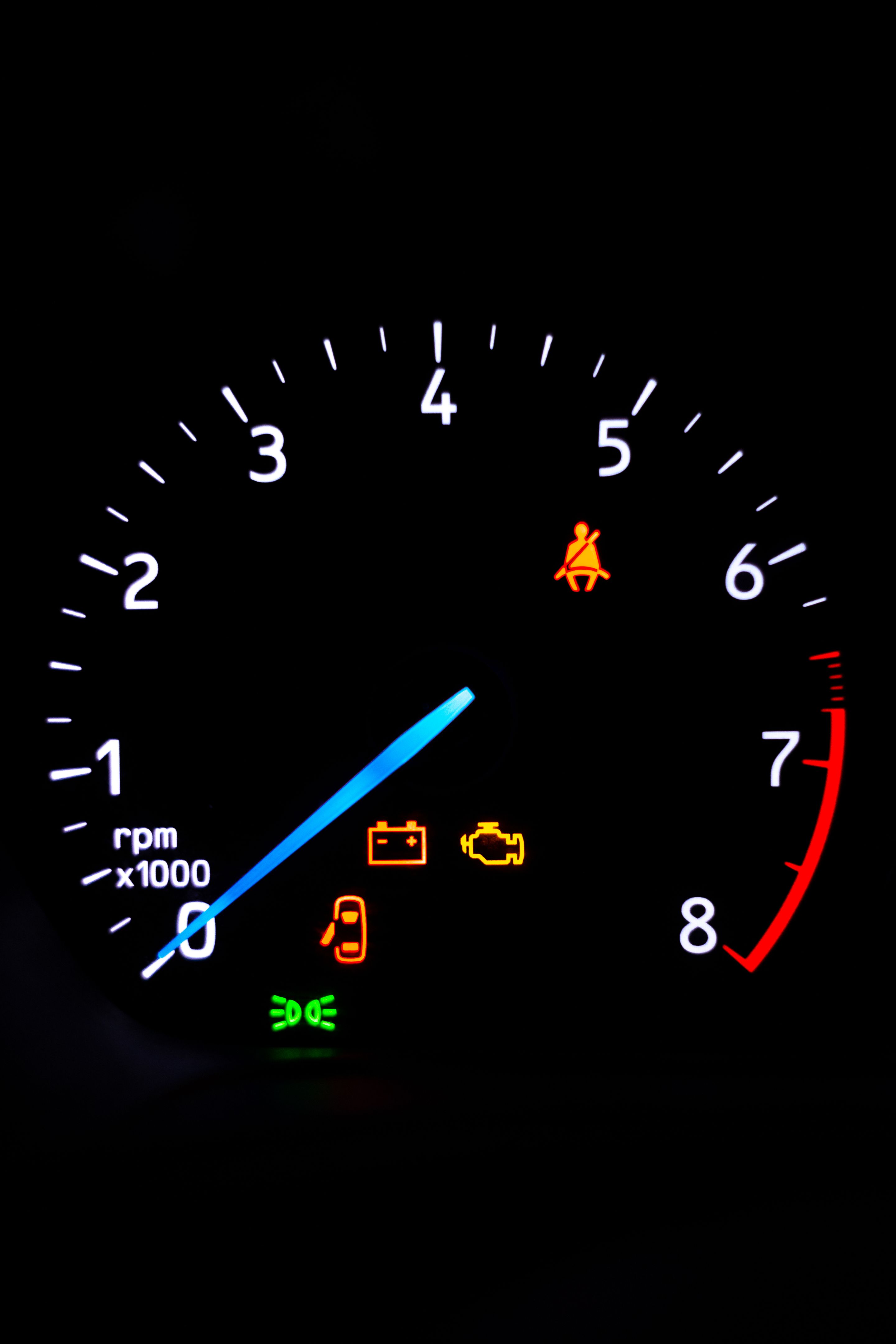 dashboard warning lights
