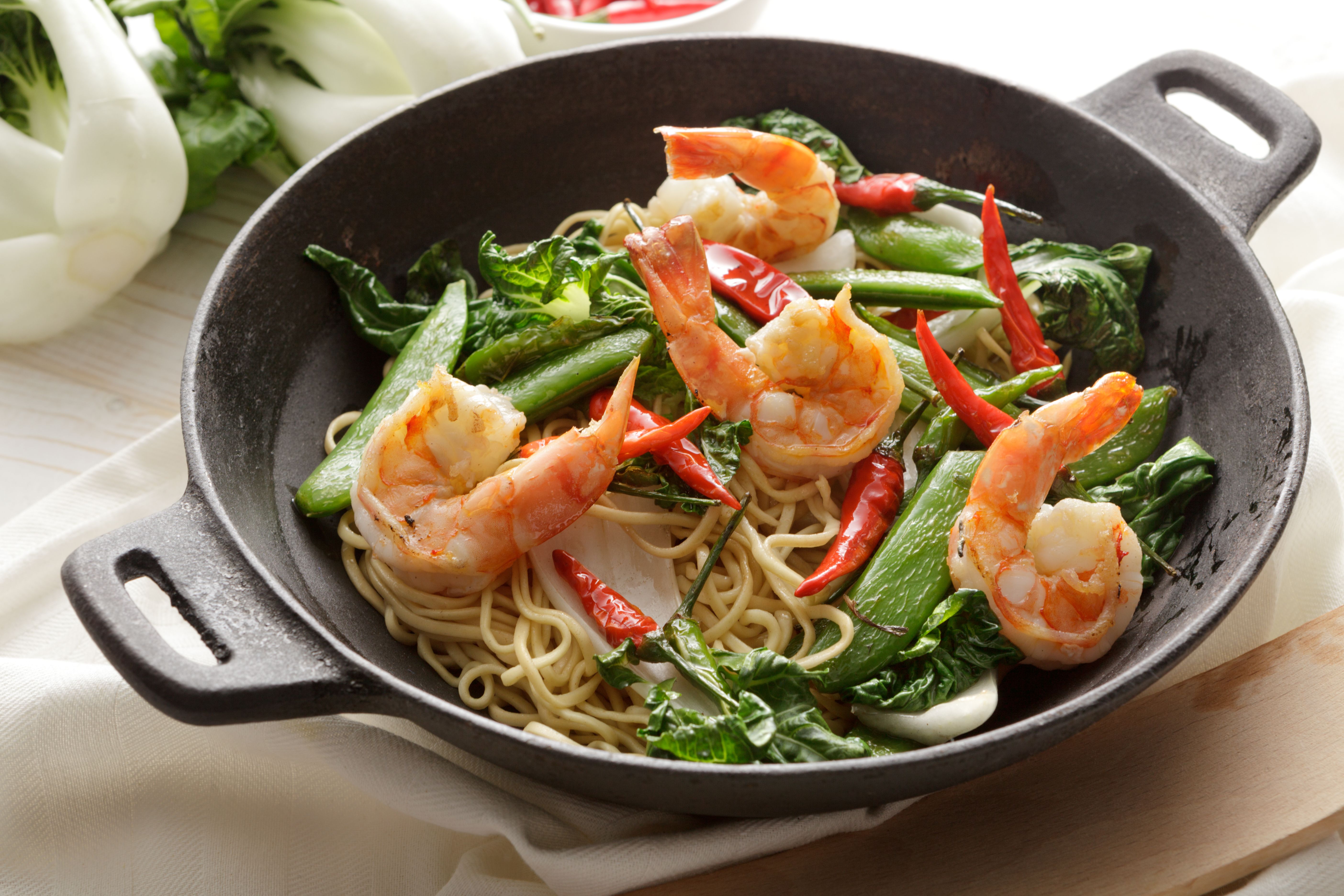 shrimp stir fry