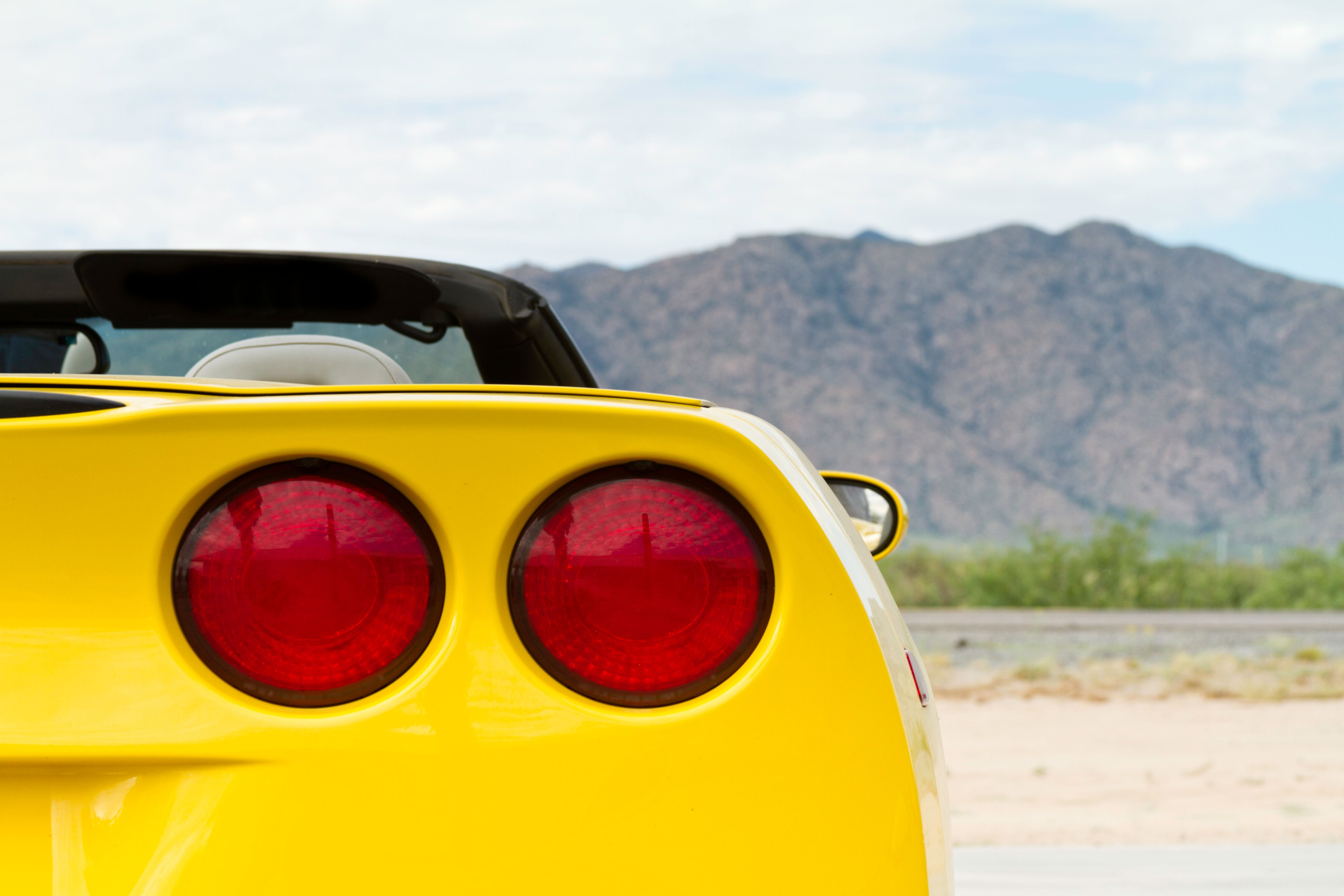 luxury car desert