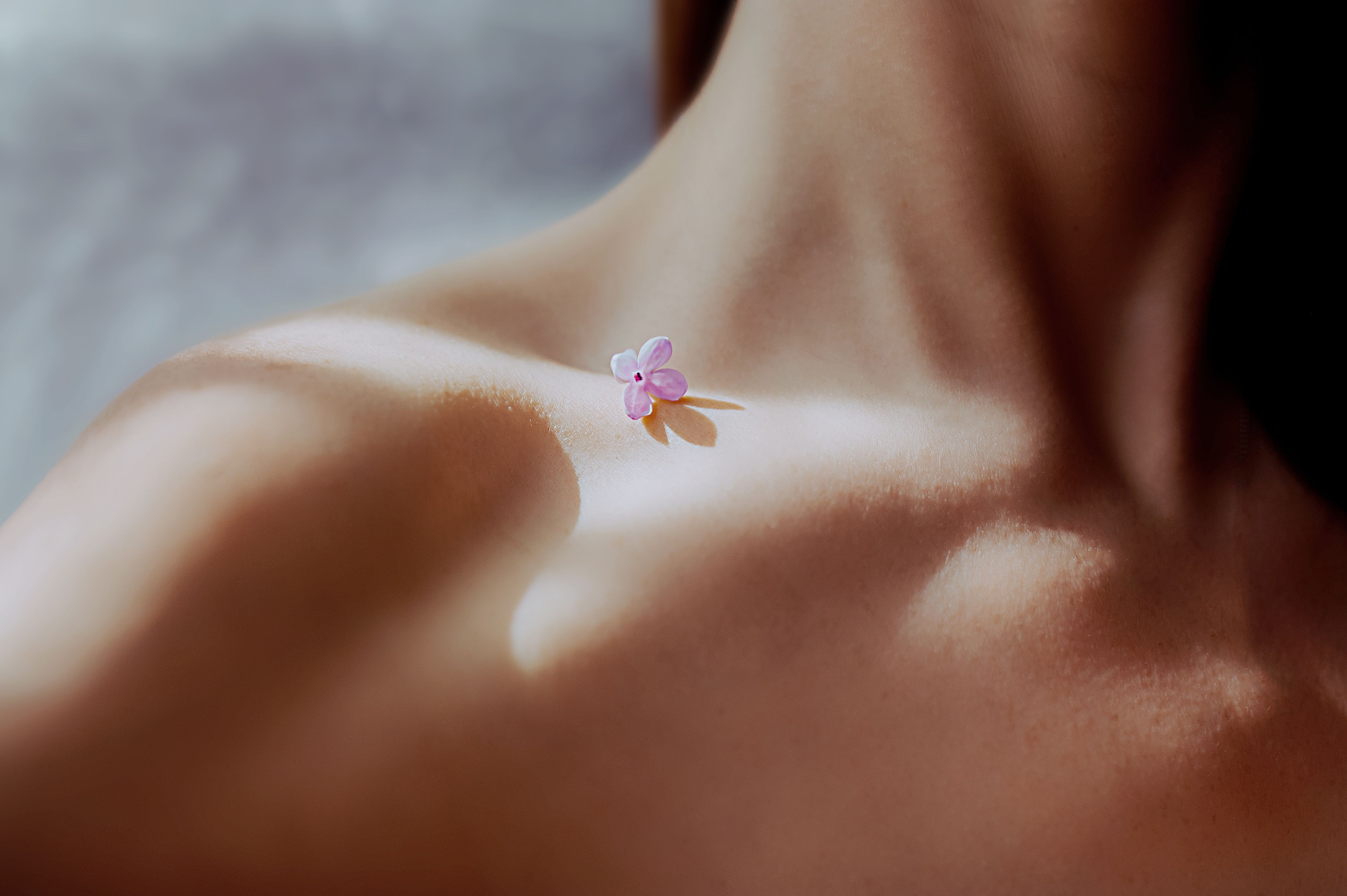 makeup collarbones