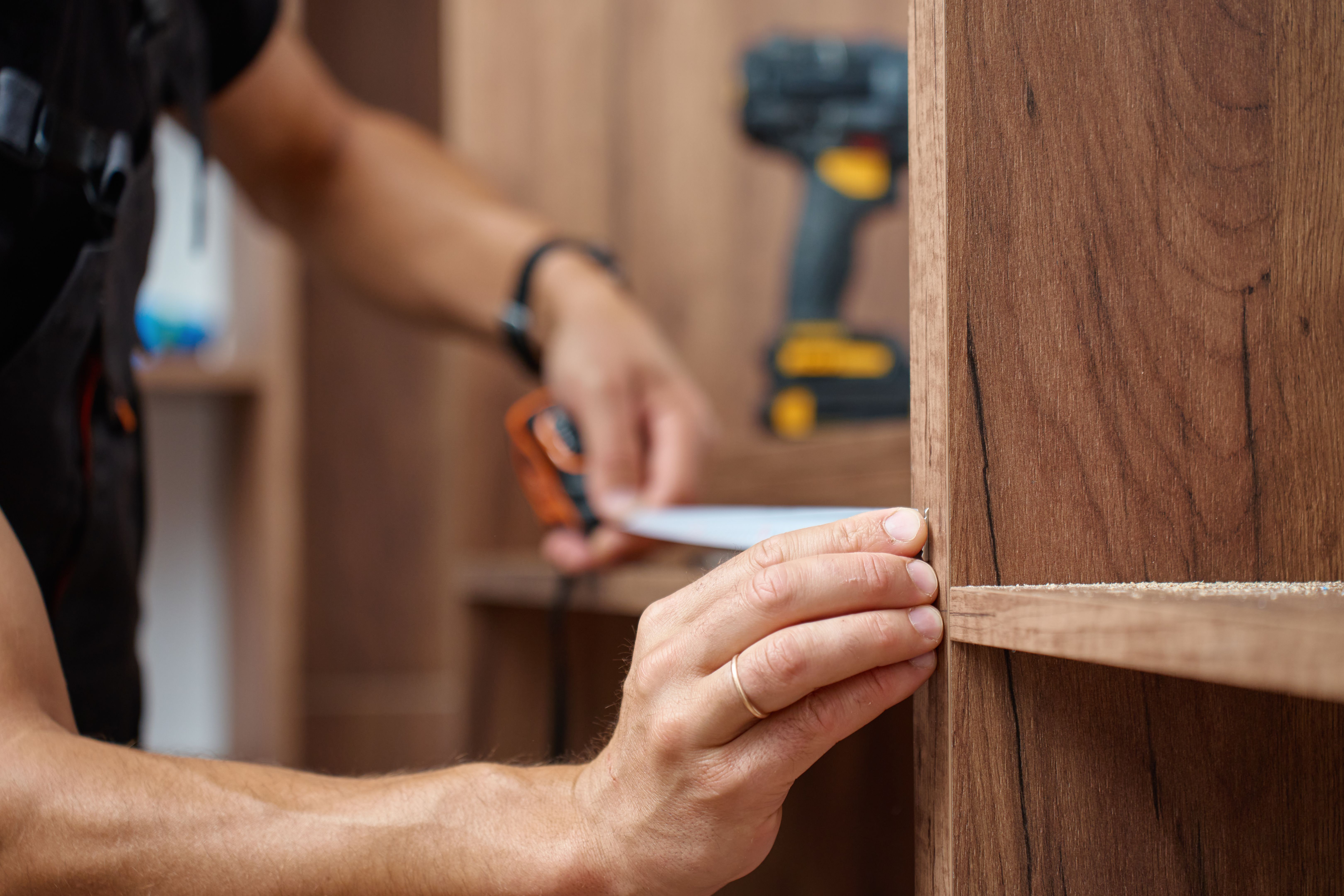 custom cabinet installation