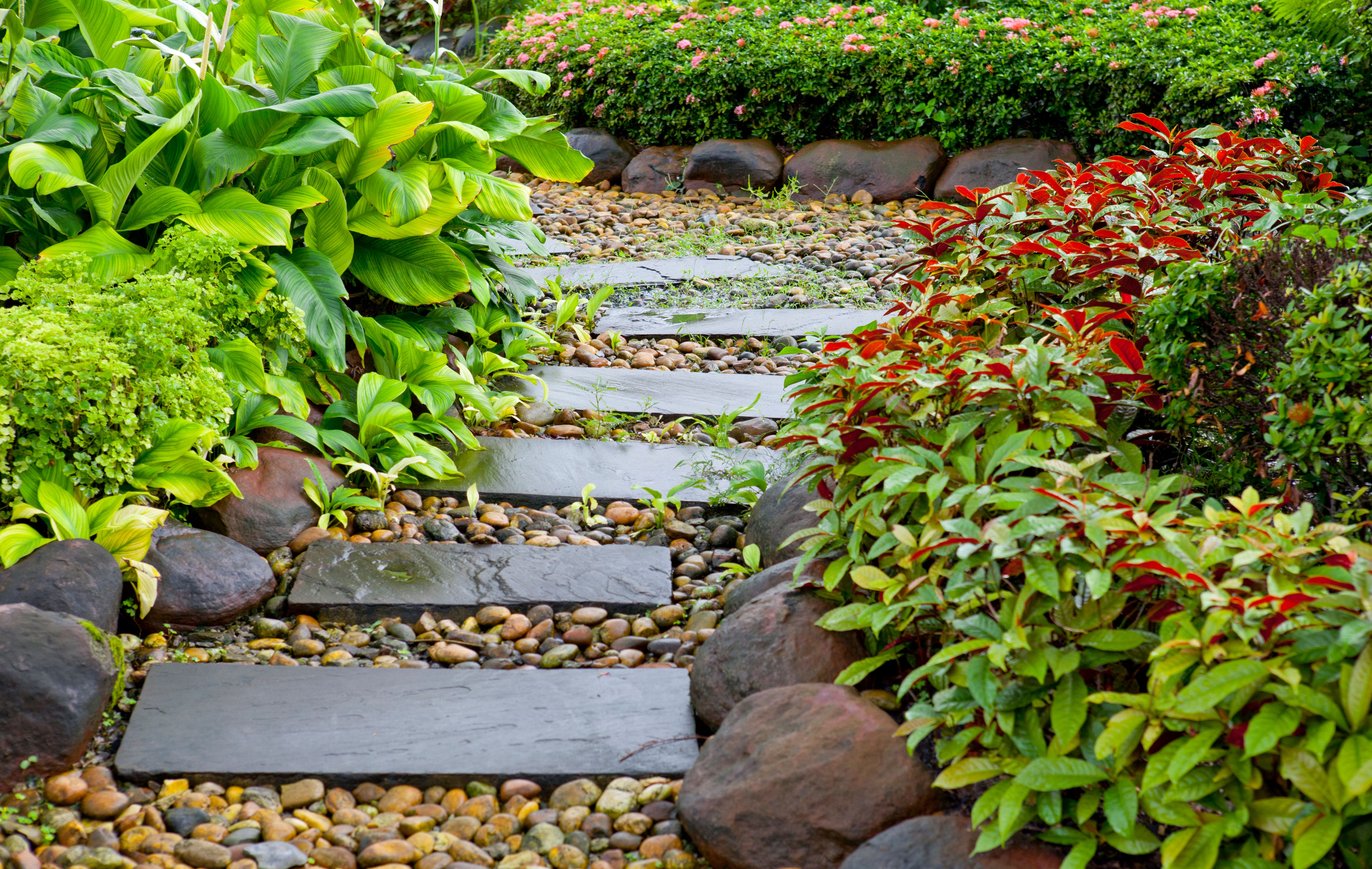 garden pathway stones