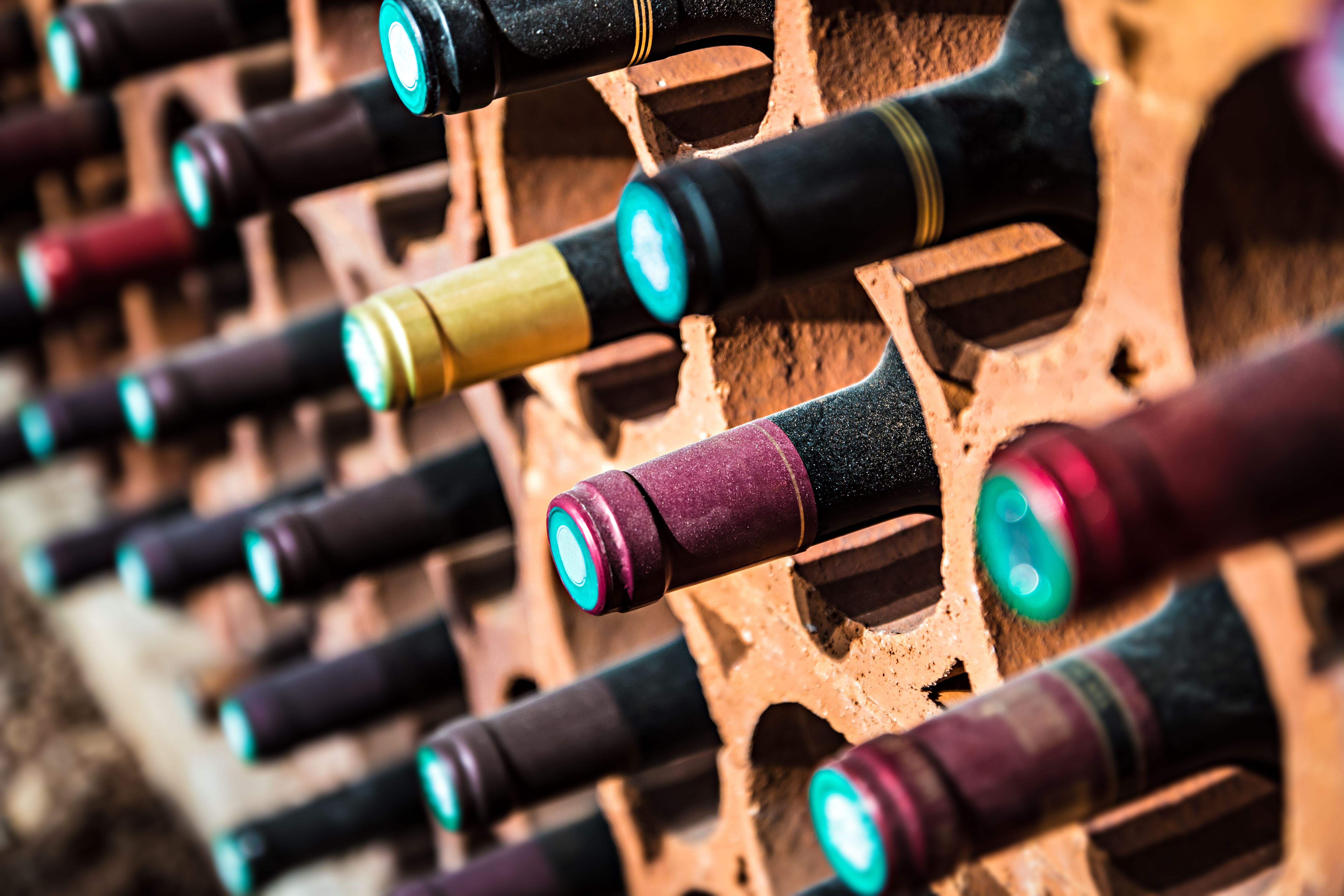 wine bottle storage