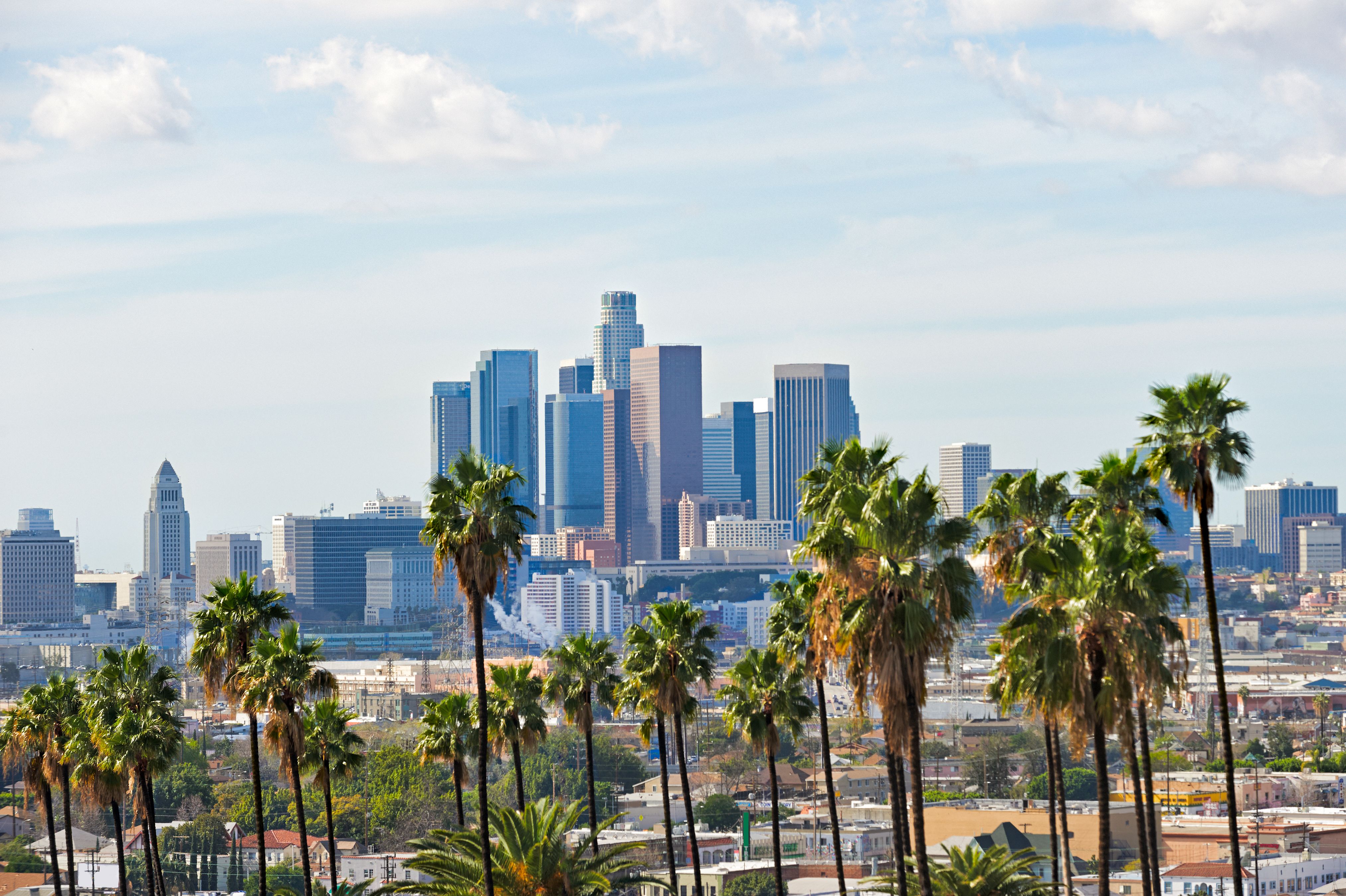 los angeles skyline