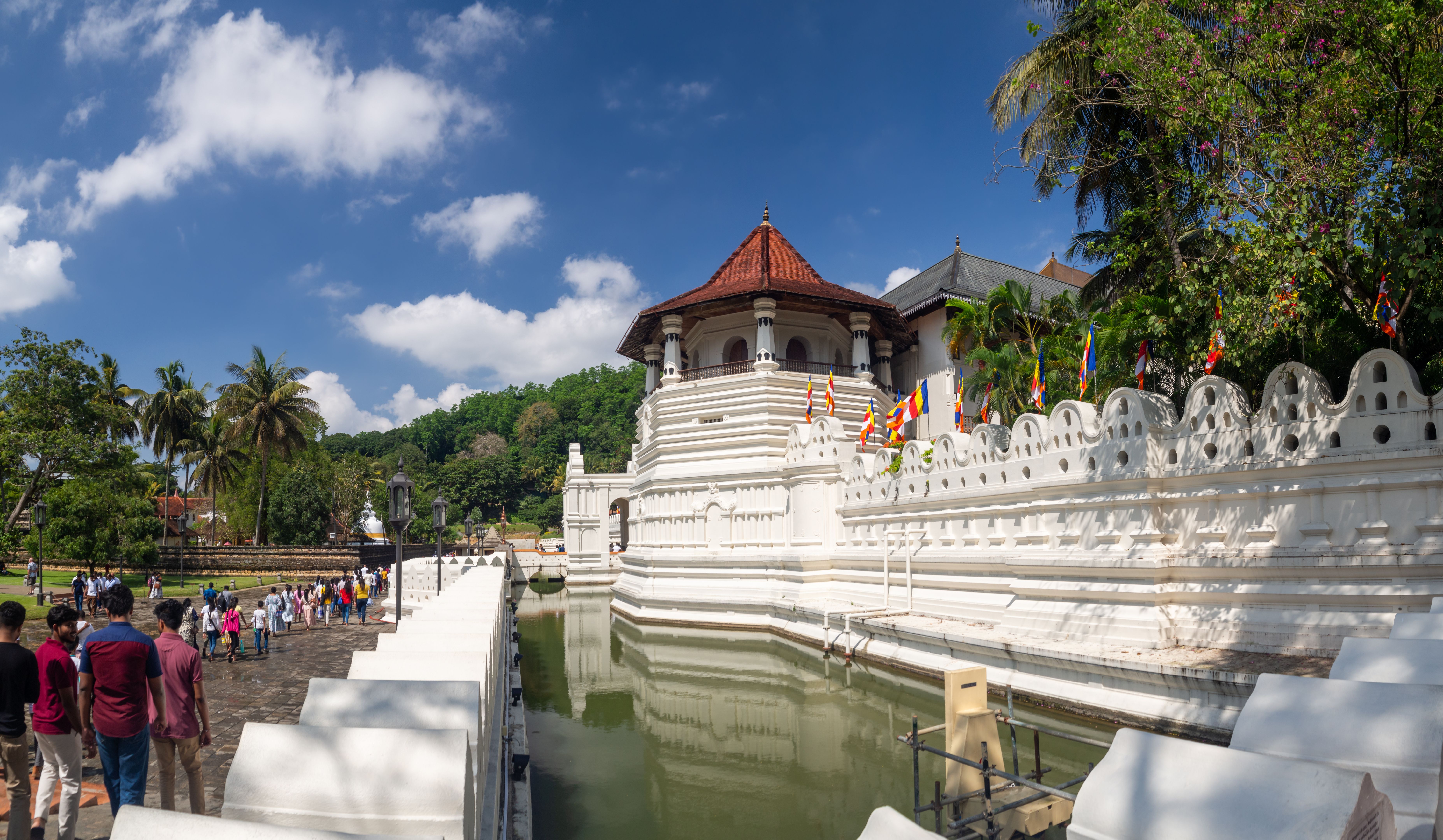 Kandy, Sri Lanka, Ceylon Island : Sri Dalada Maligawa, The Temple of the Sacred Tooth Relice