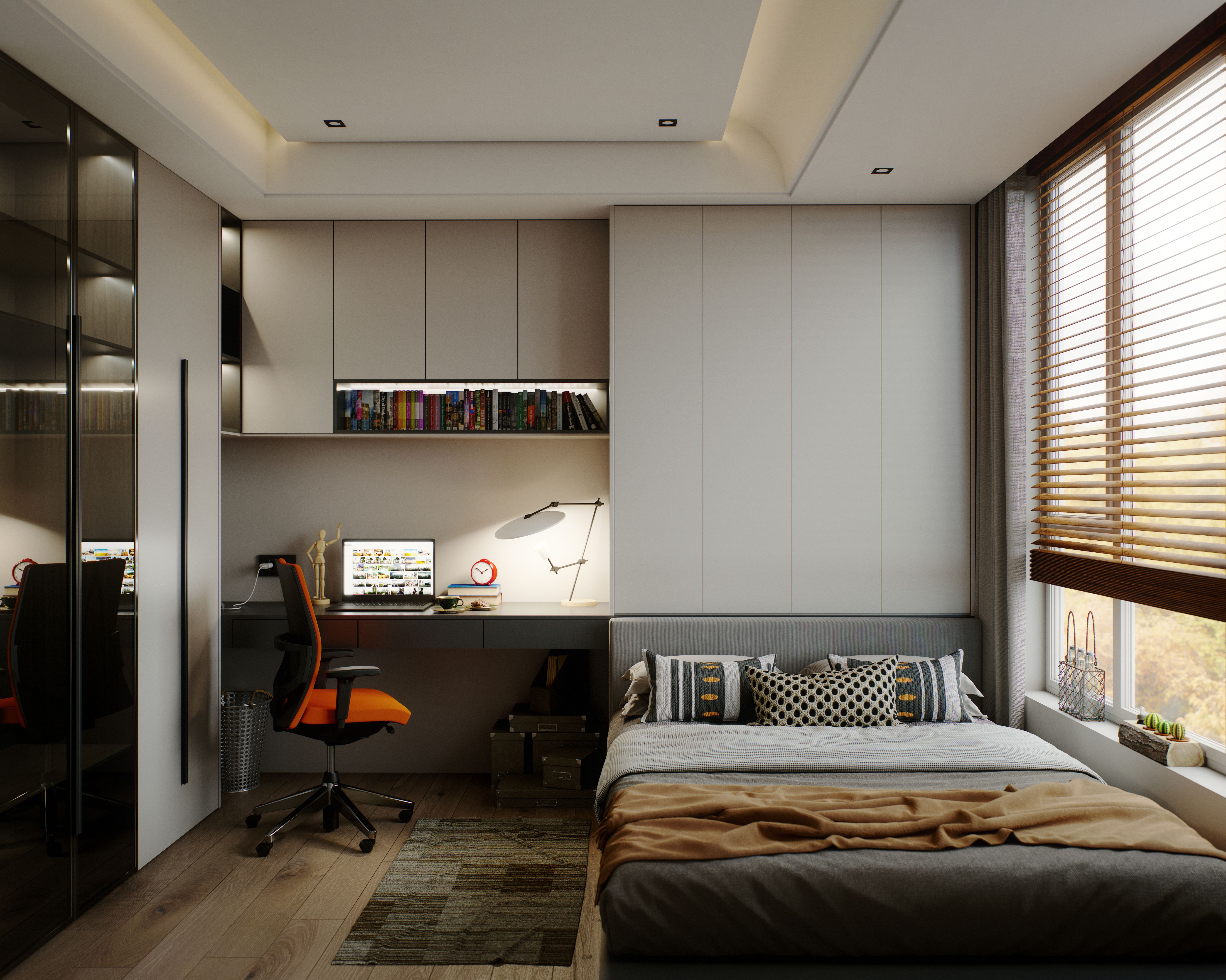modern bedroom wardrobe