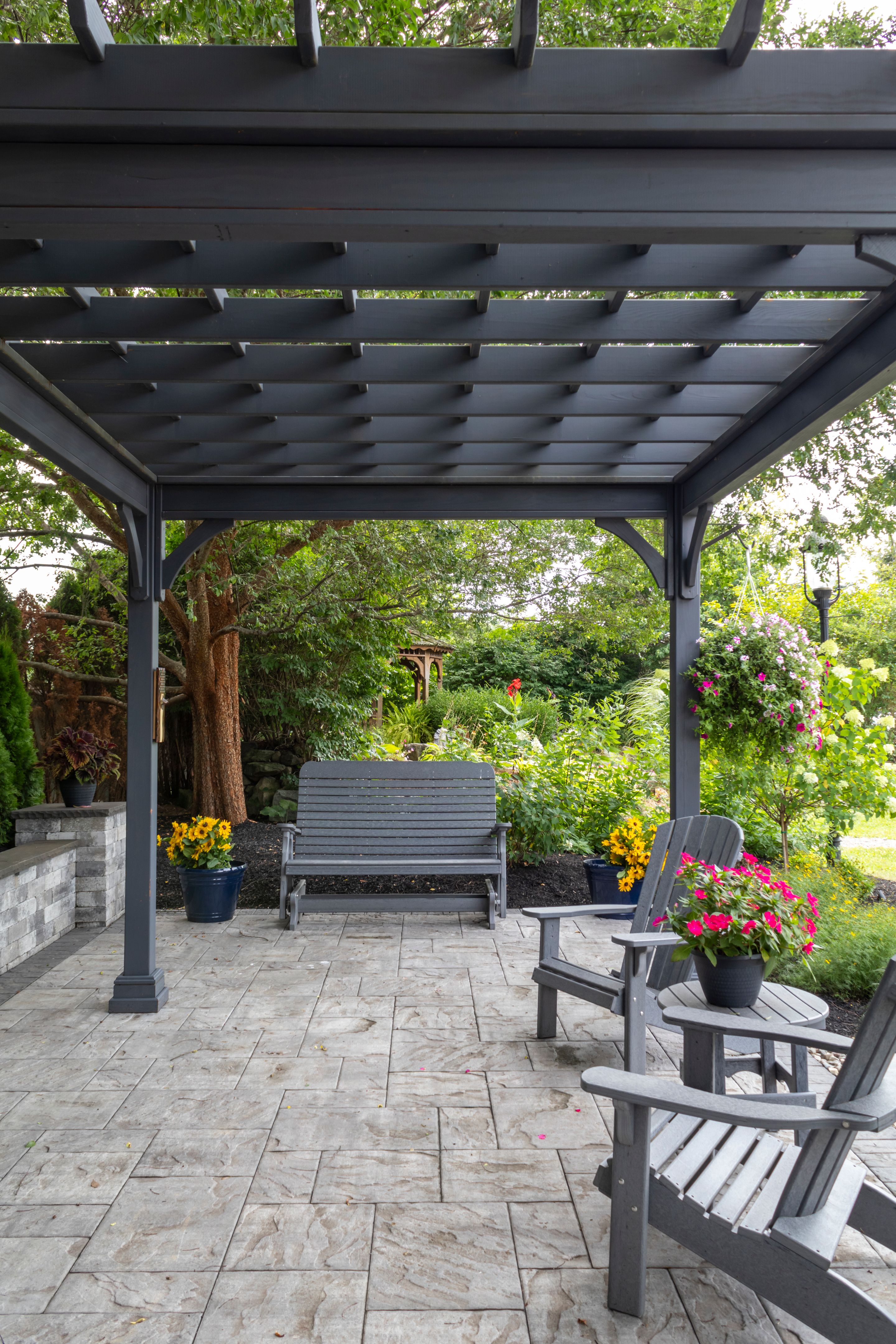 backyard pergola