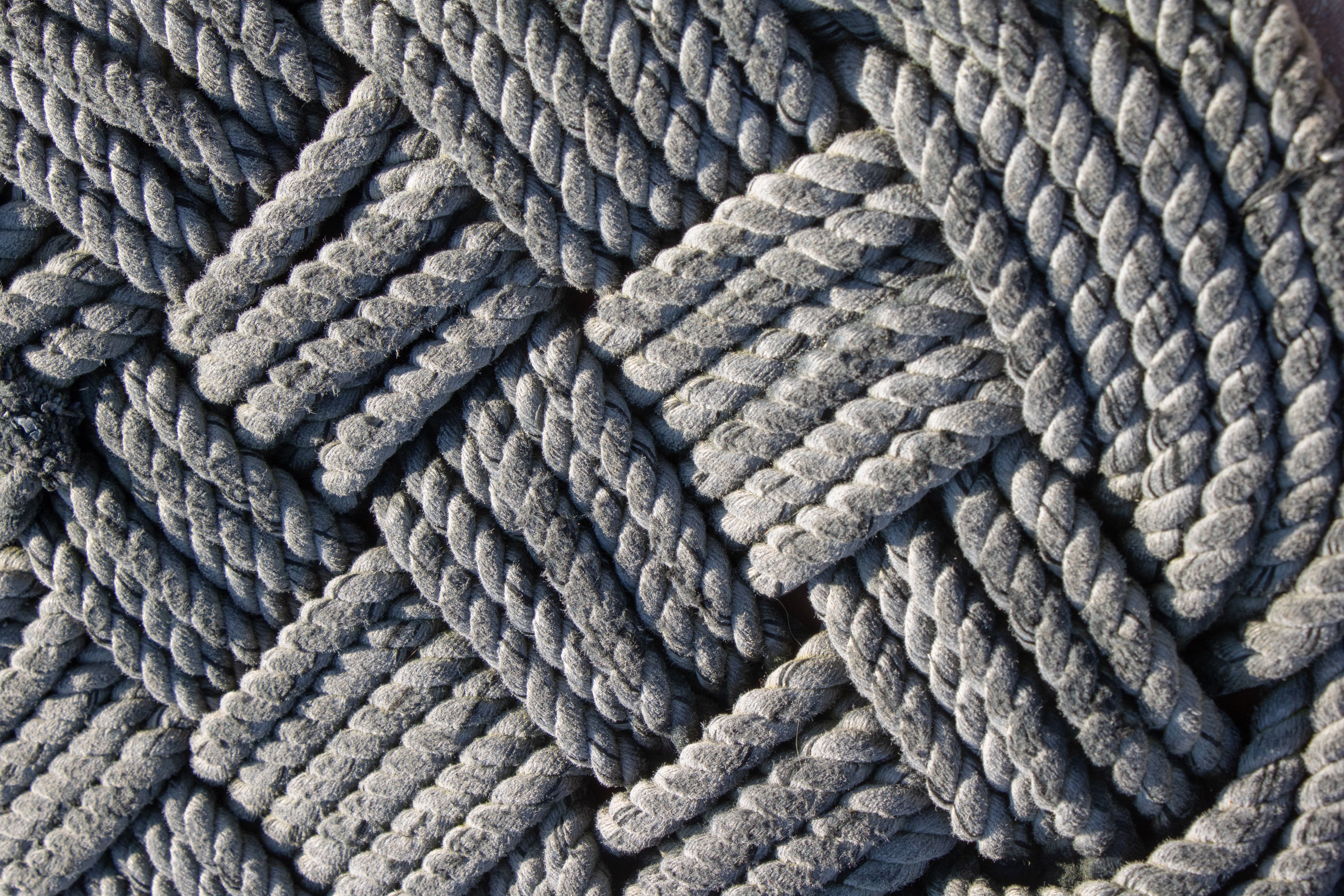 nautical knot rug