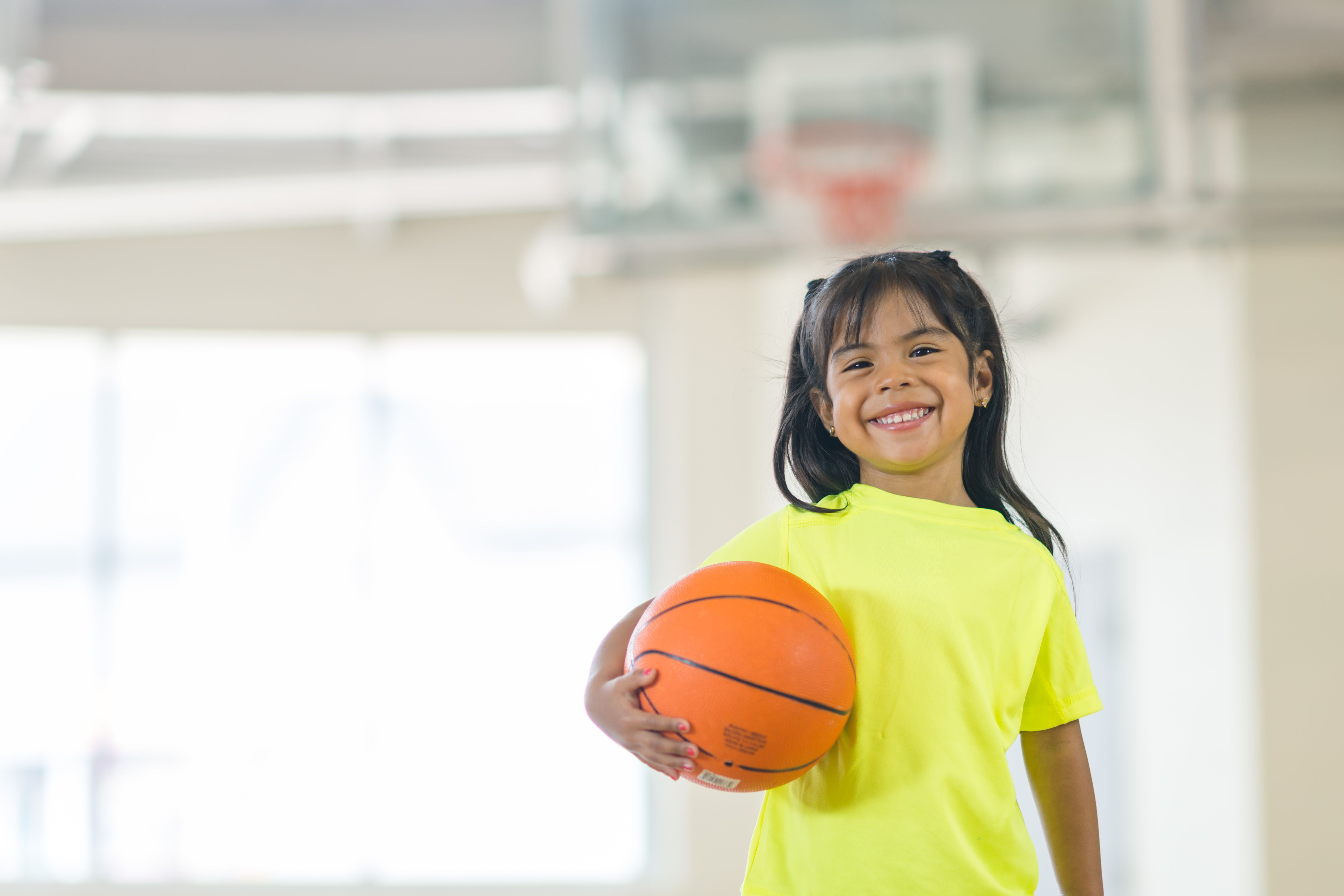 child basketball practice