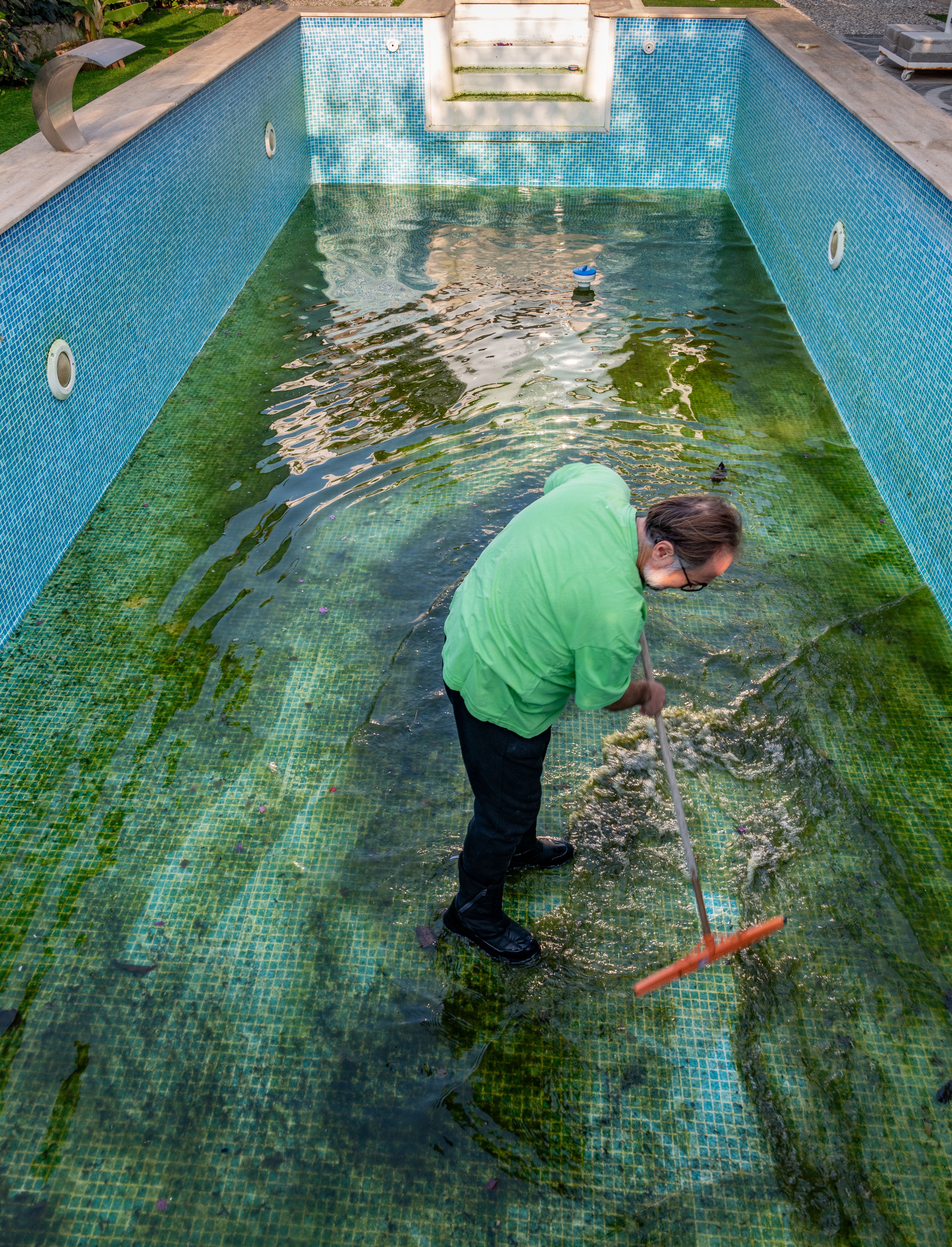 natural pool cleaning