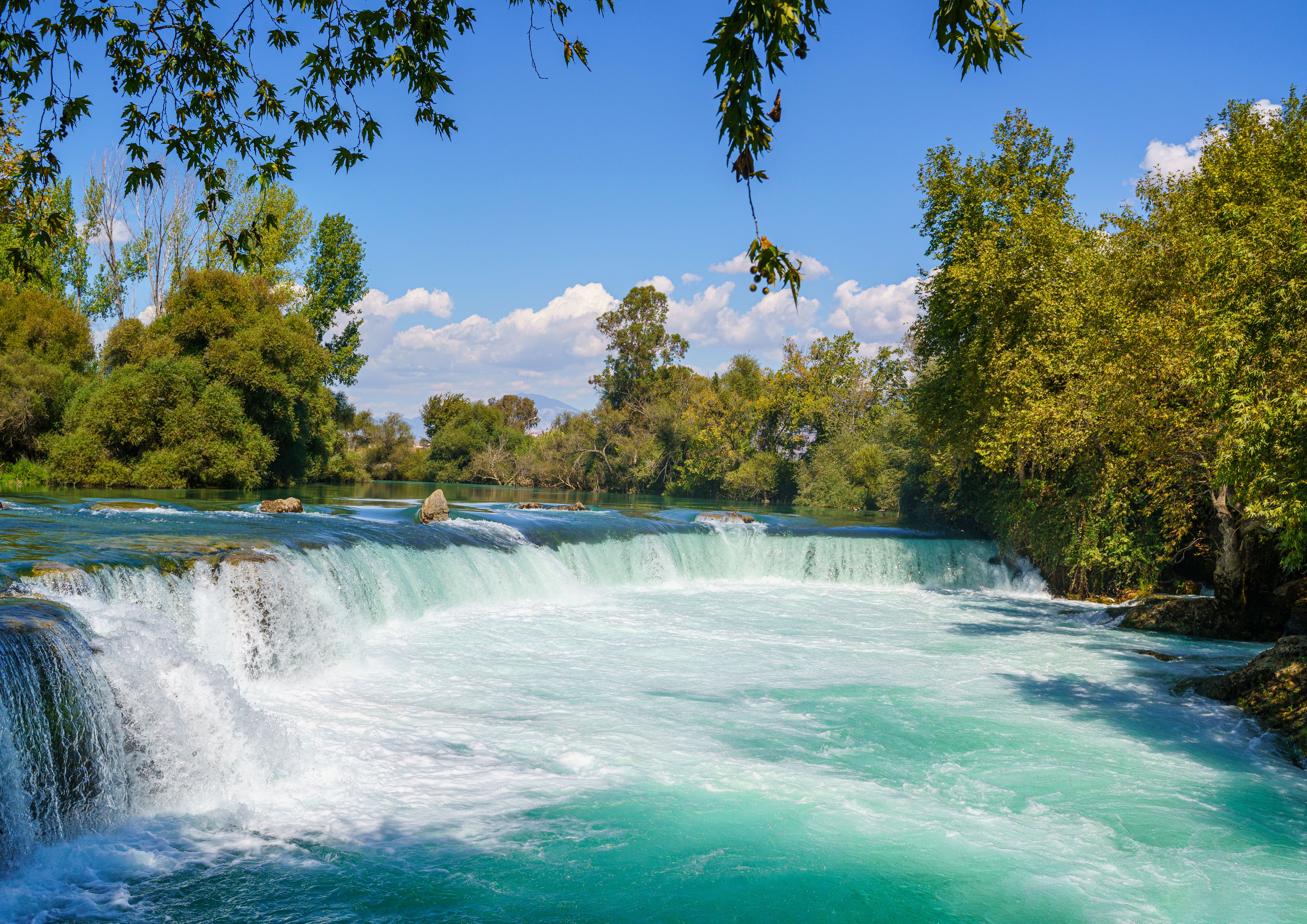 antalya waterfall