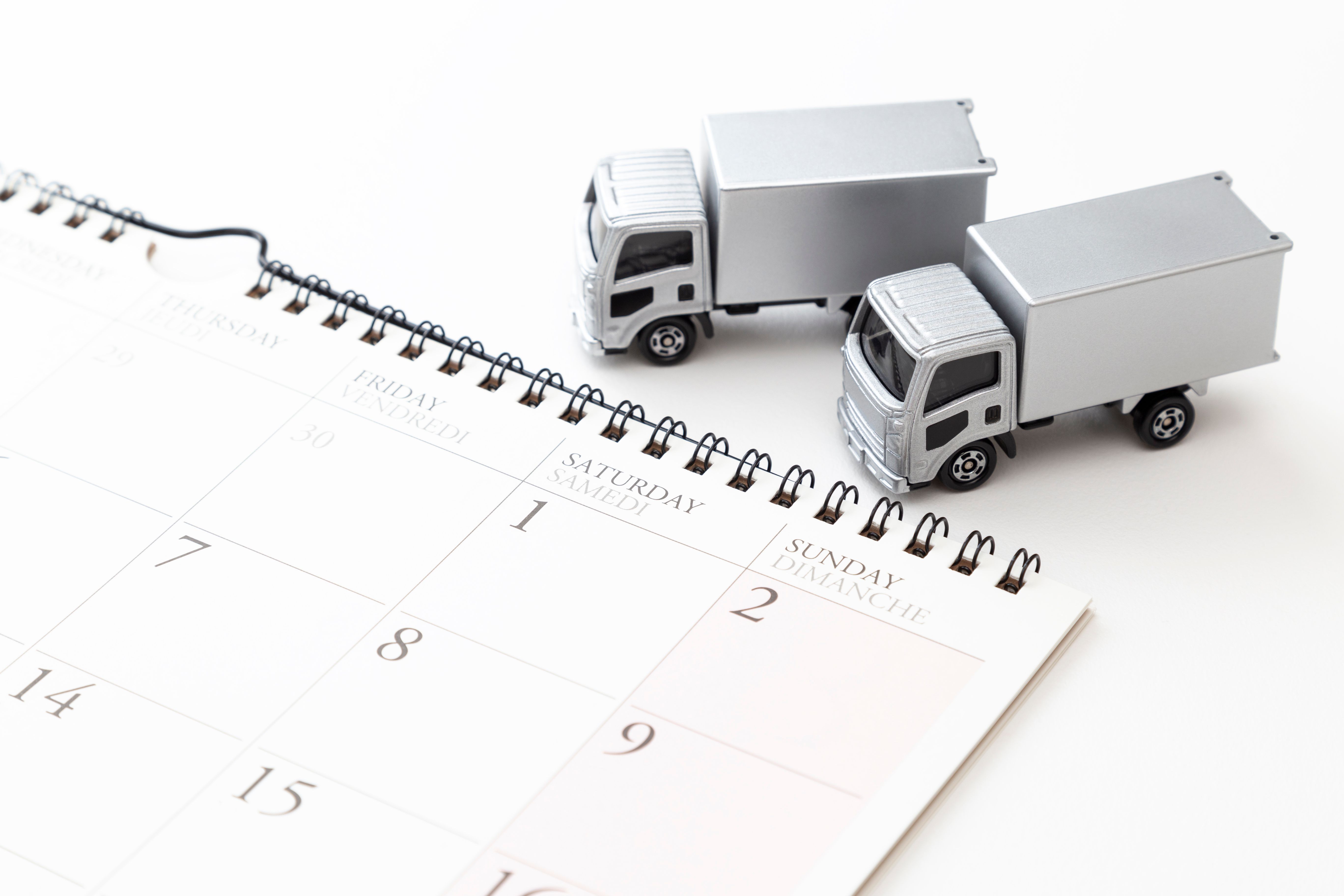 booking moving truck