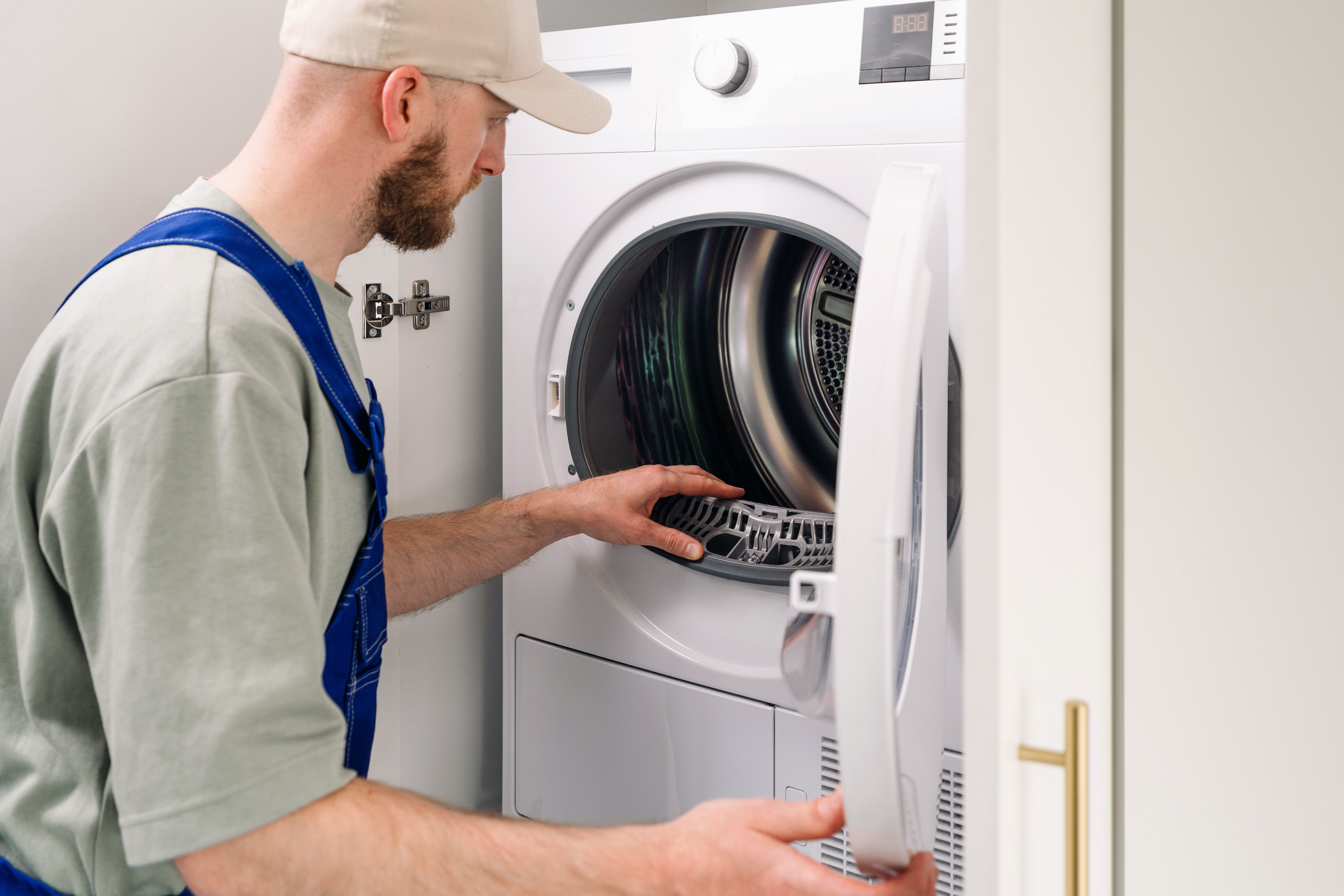 Miele dryer installation in Van Nuys - IP Tech Repairs