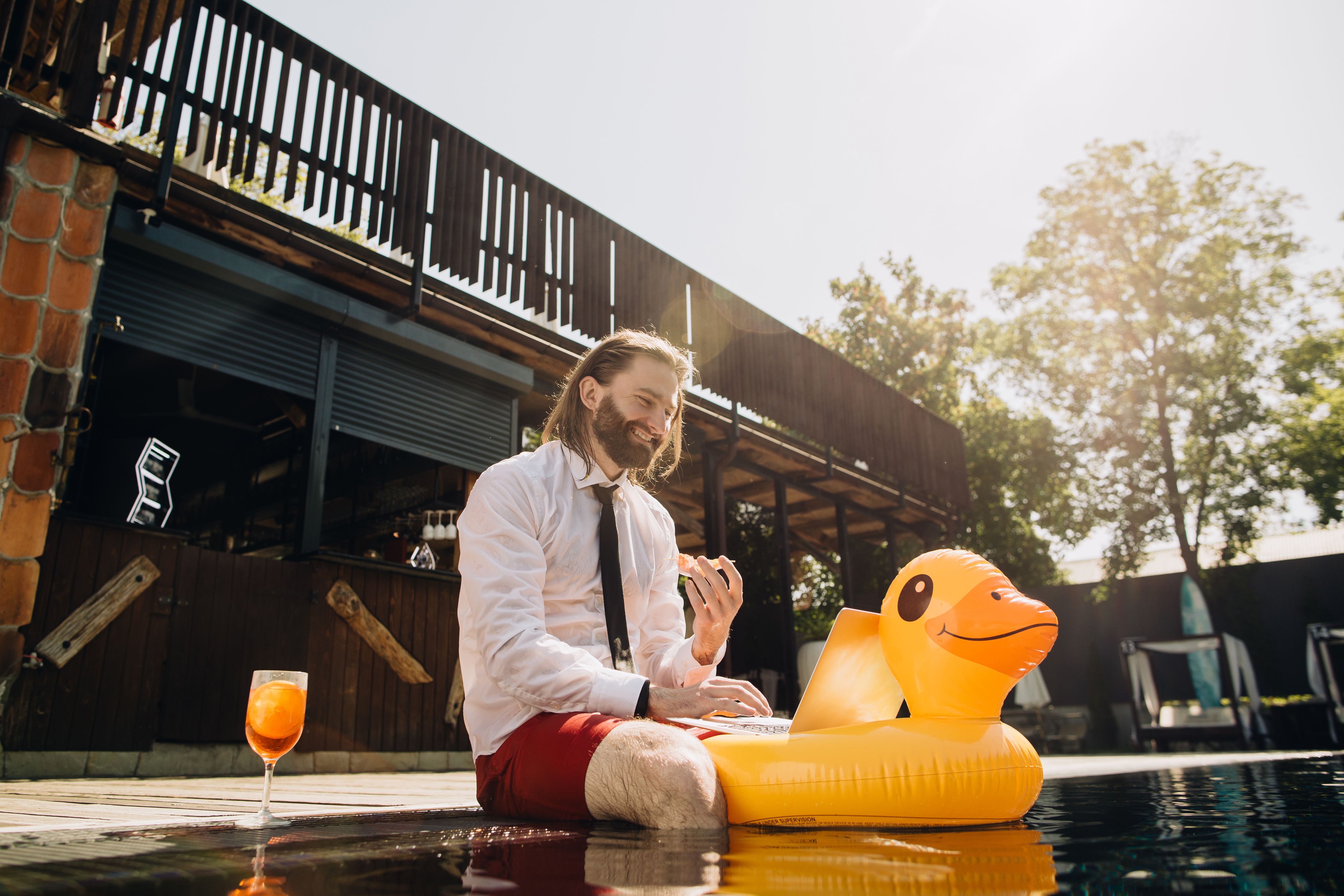 summer corporate retreat