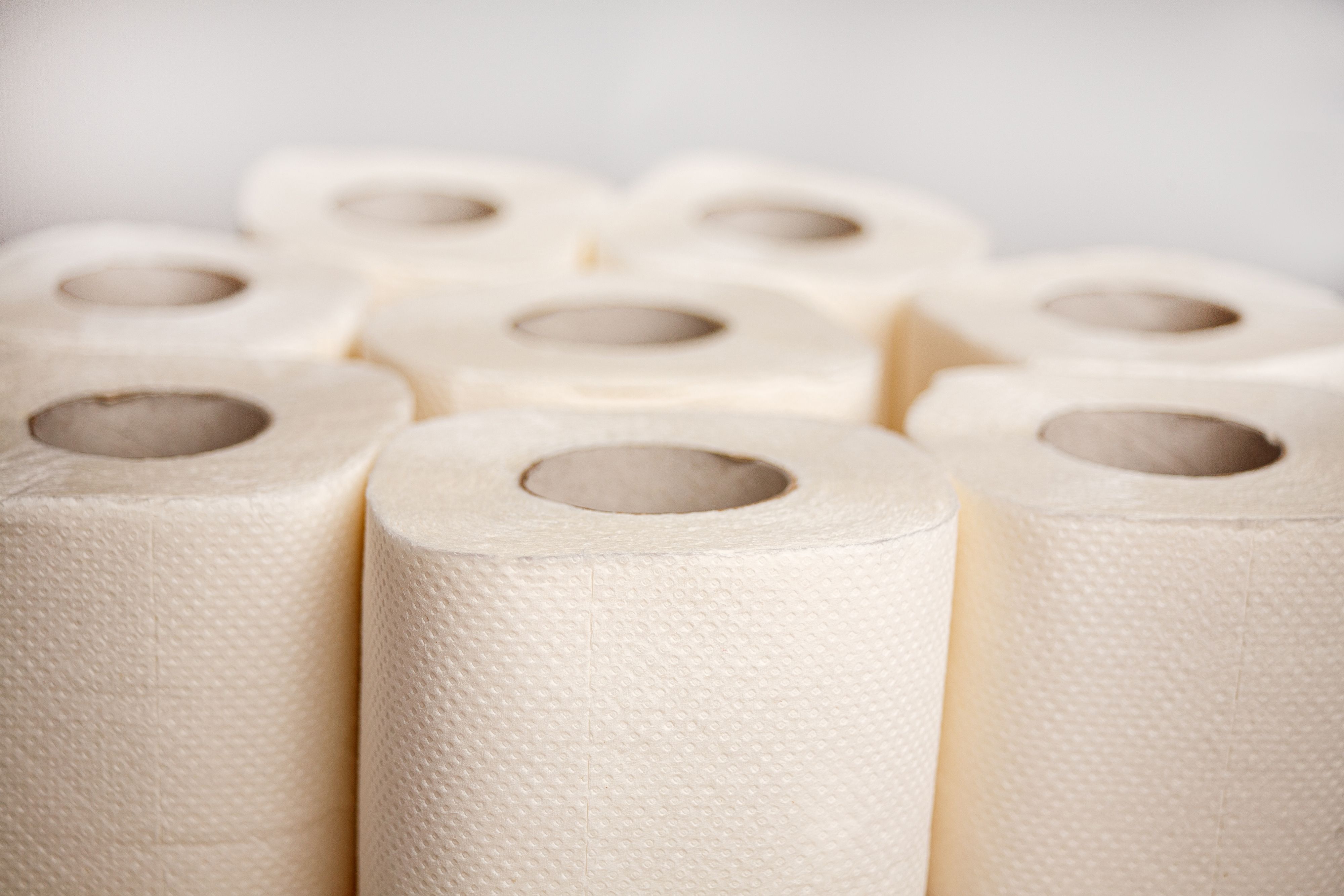 recycled paper towels