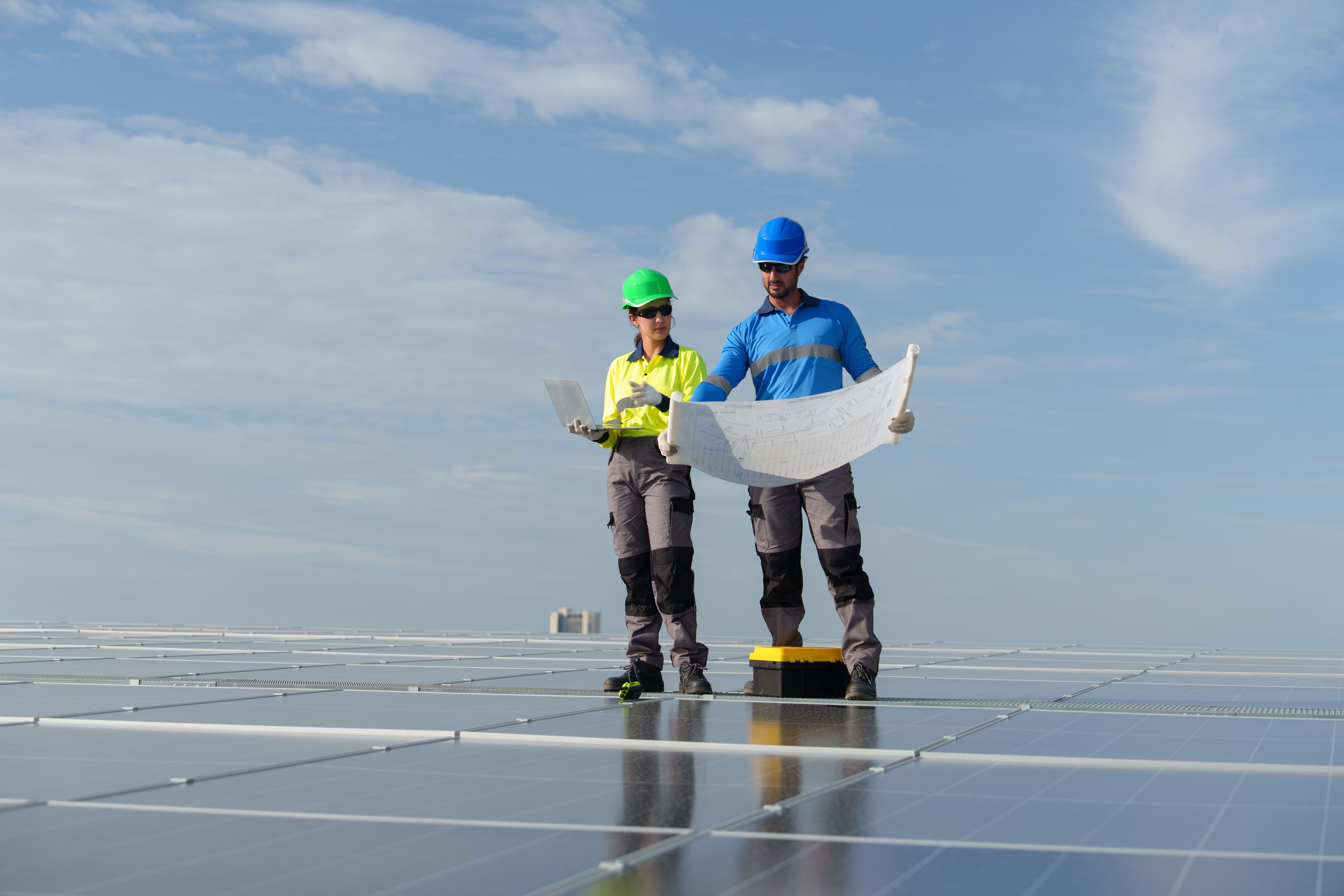 team of electricians