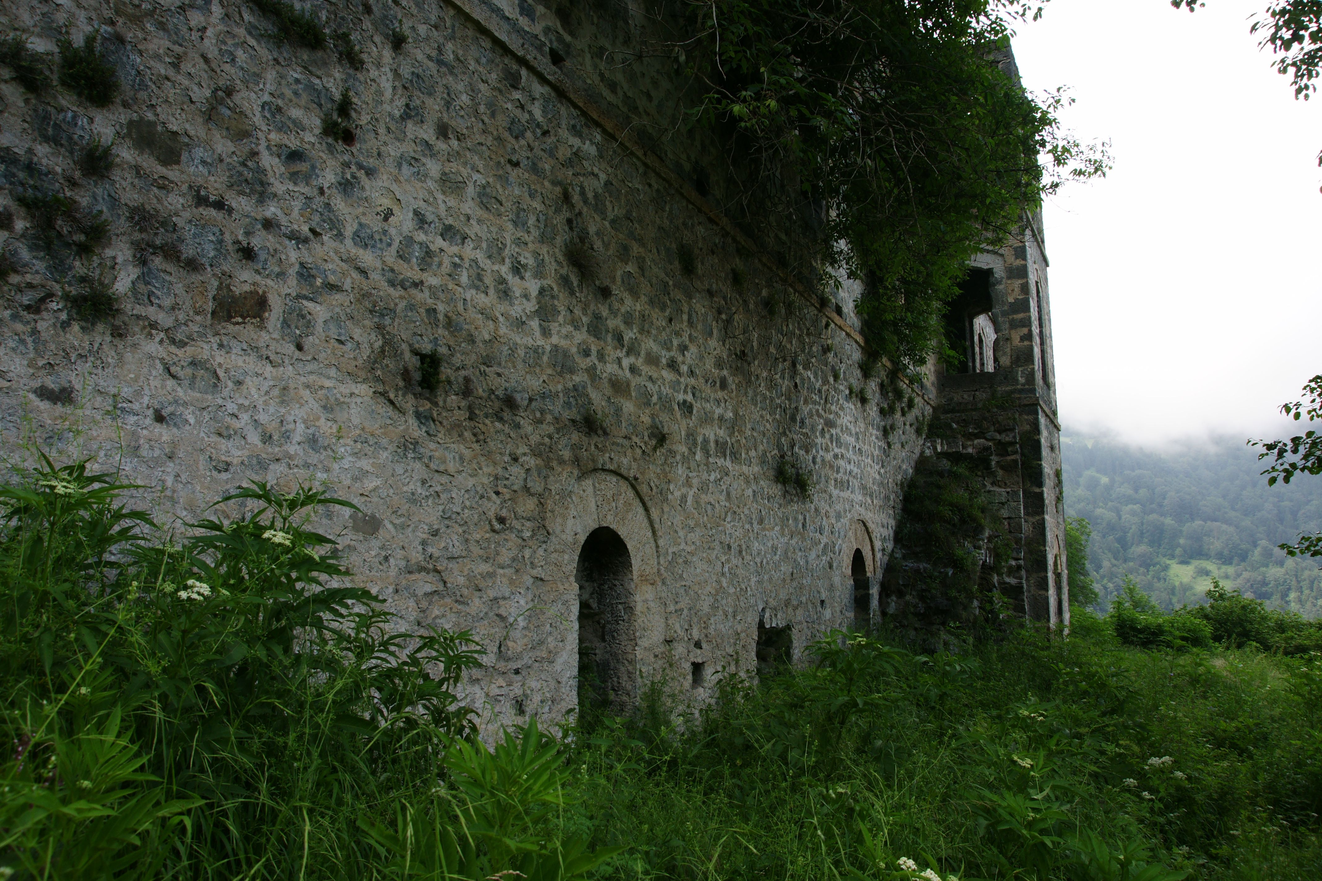 Vazelon Monastery, located in Trabzon, Turkey, was built during the Byzantine period. Vazelon Monastery, located in Trabzon, Turkey, was built during the Byzantine period.