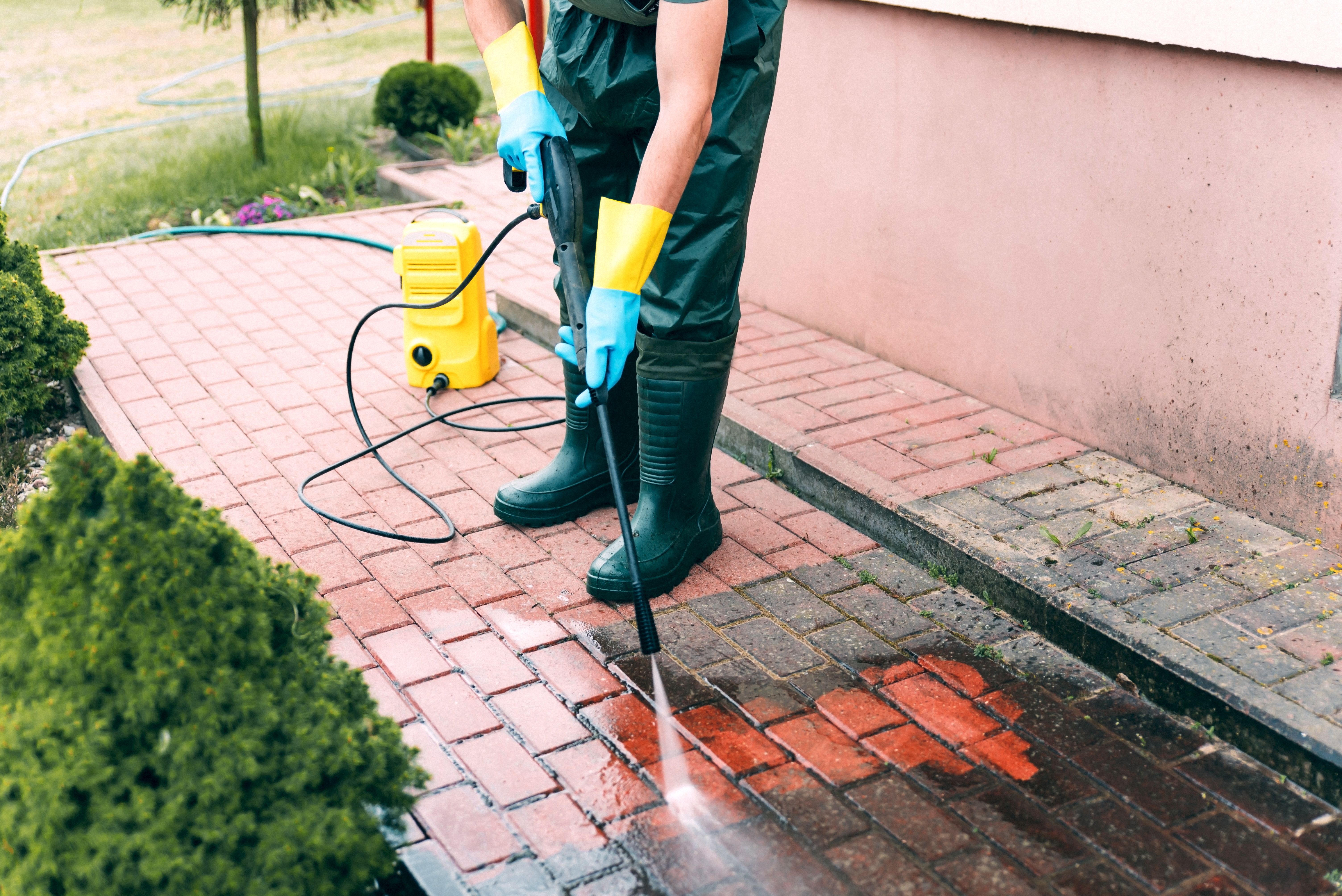 pressure washing safety