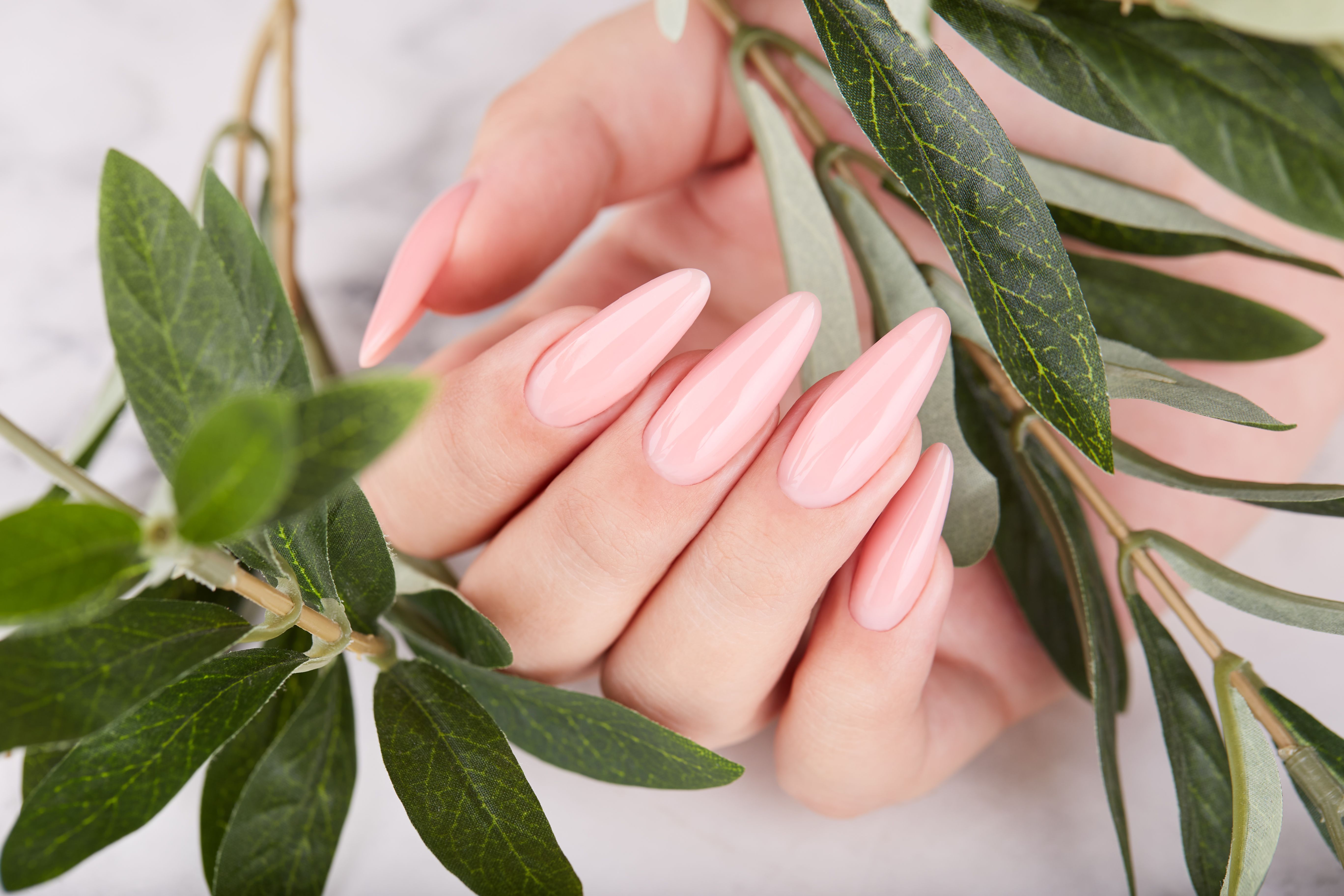 natural nail design