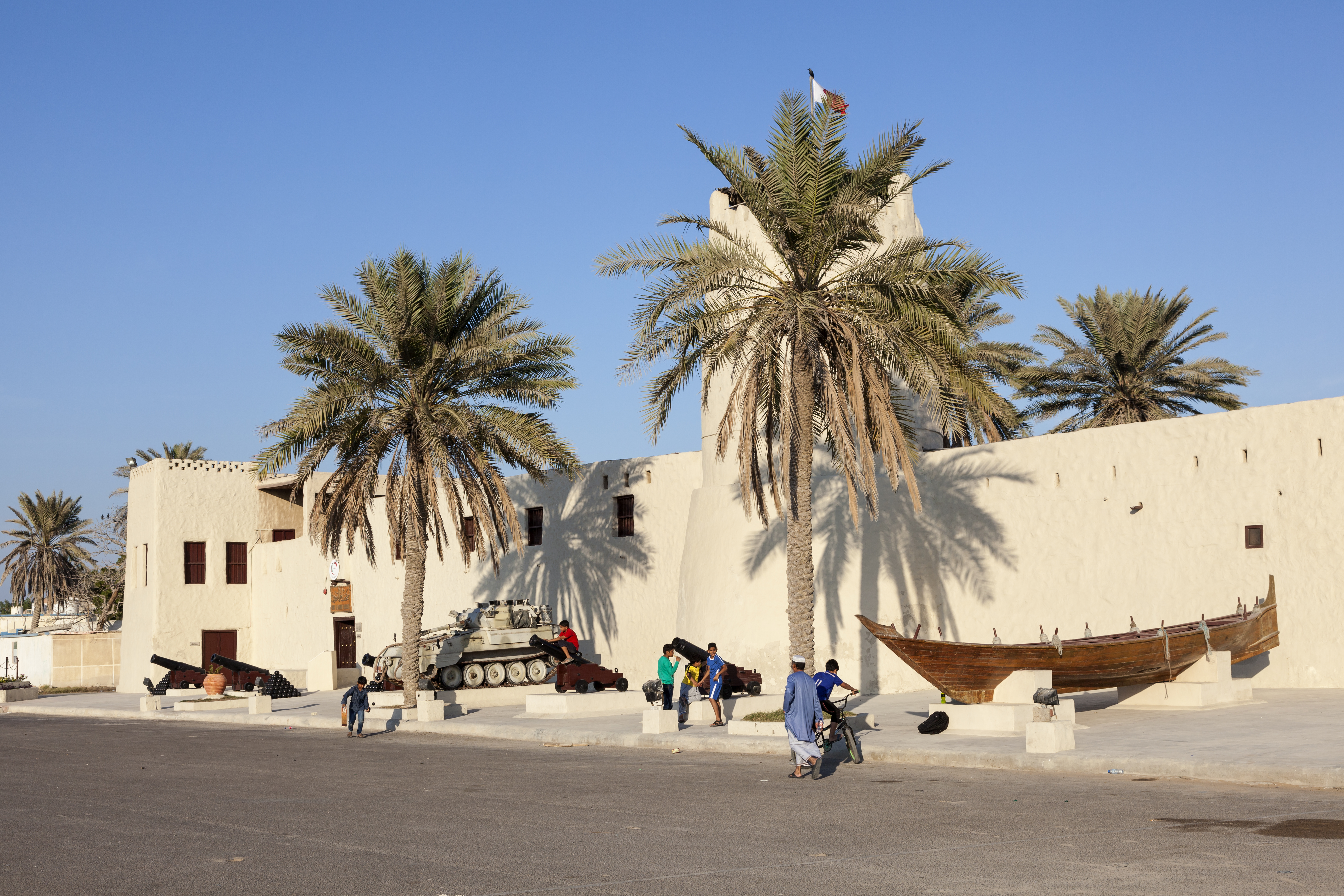 Museum fort in Umm Al Quwain, UAE