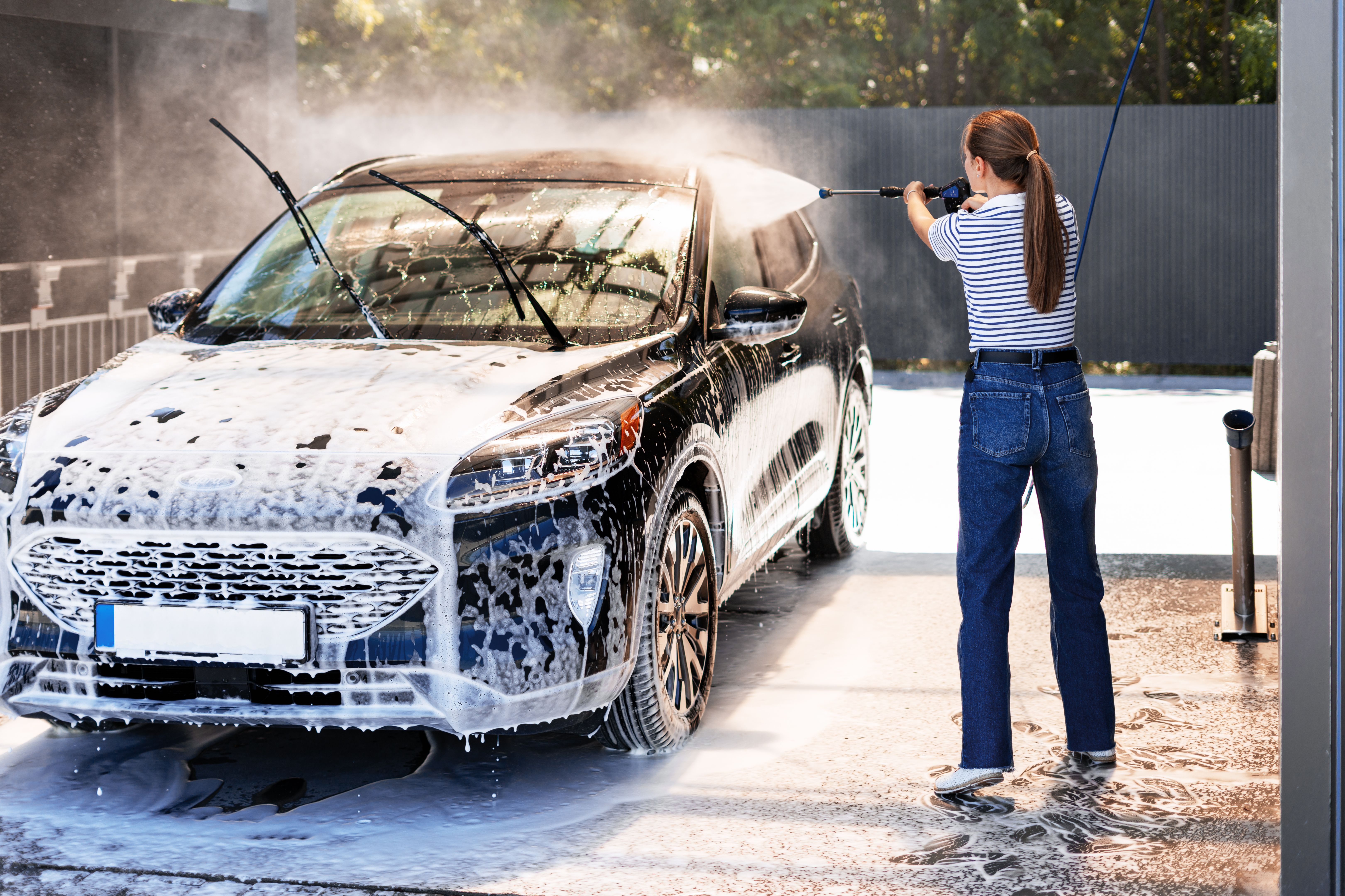 car wash different vehicles