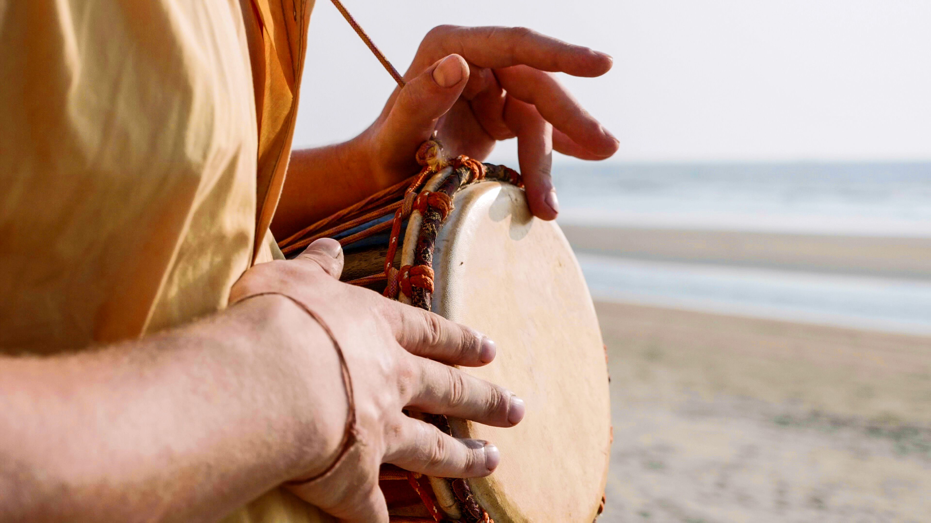 beach drumming