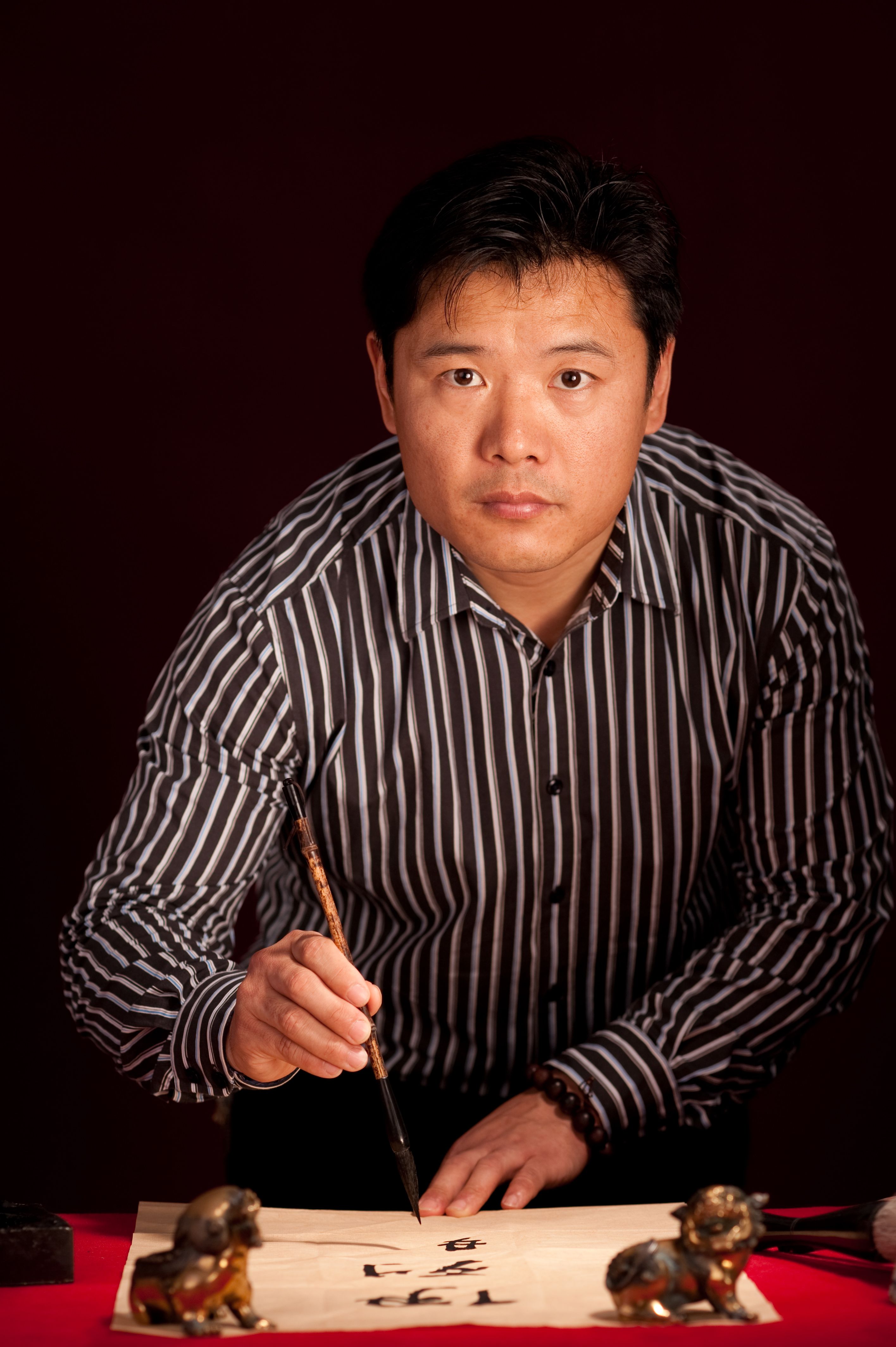 Calligrapher portrait