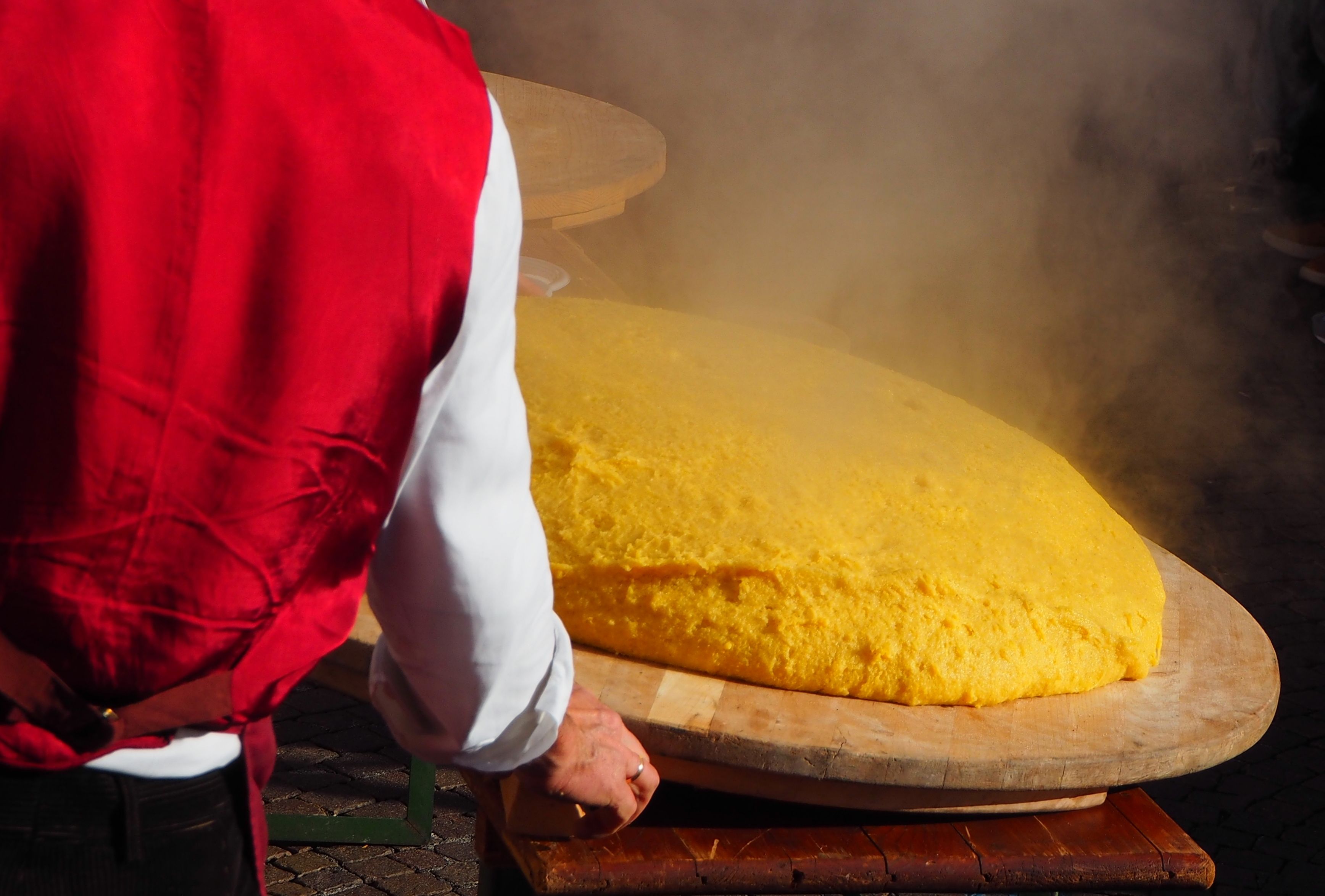 polenta serving