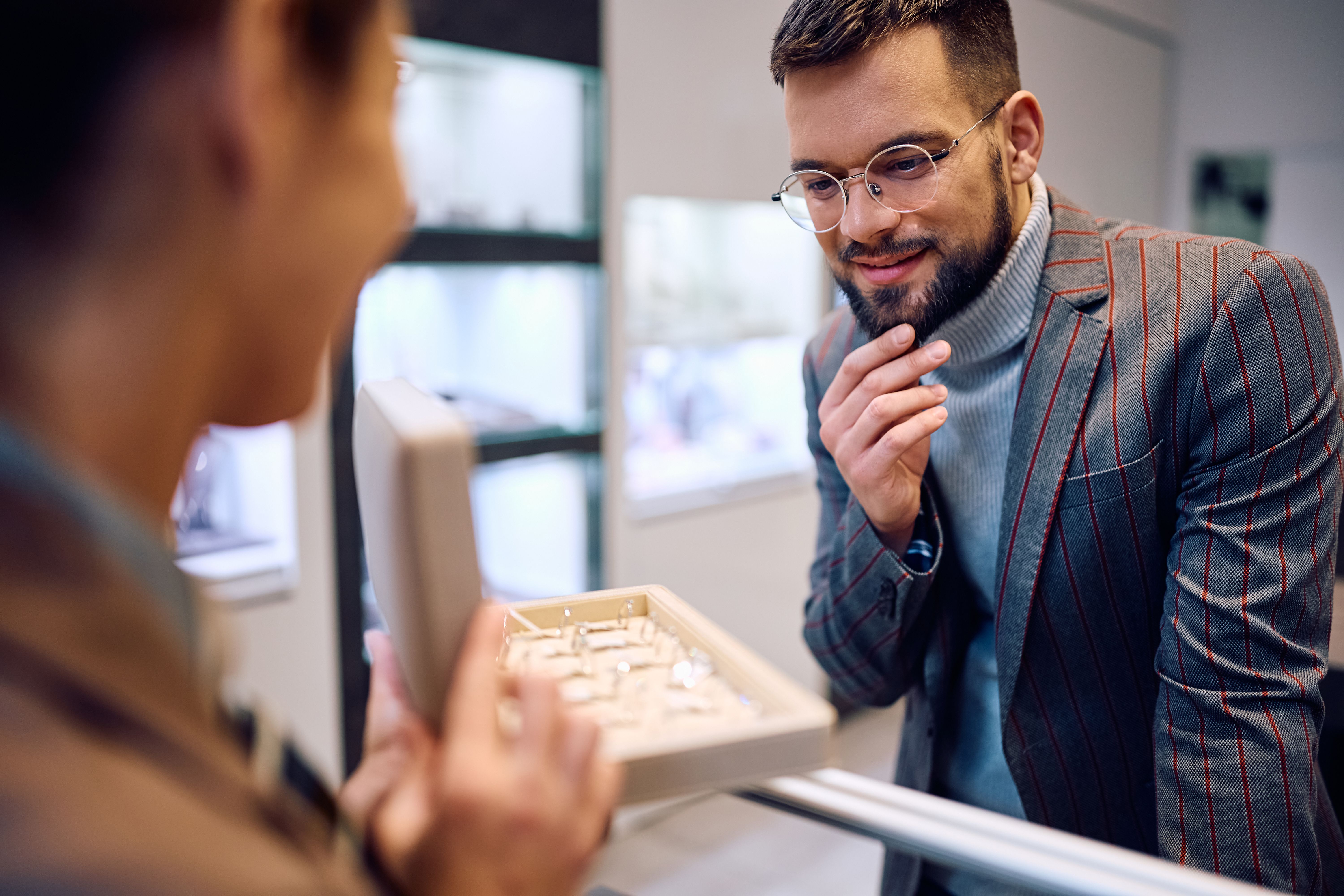engagement ring shopping