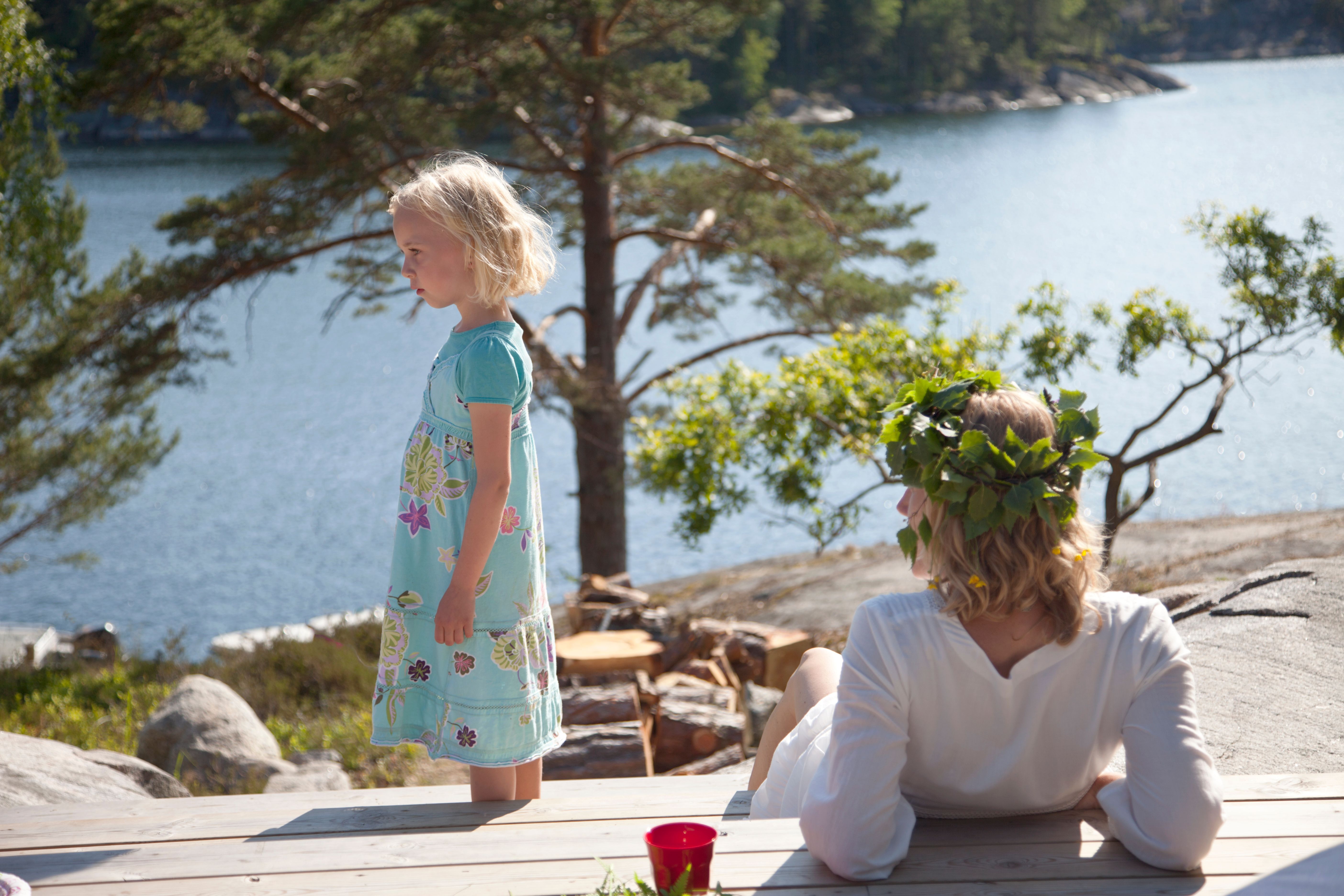 Swedish family gathering
