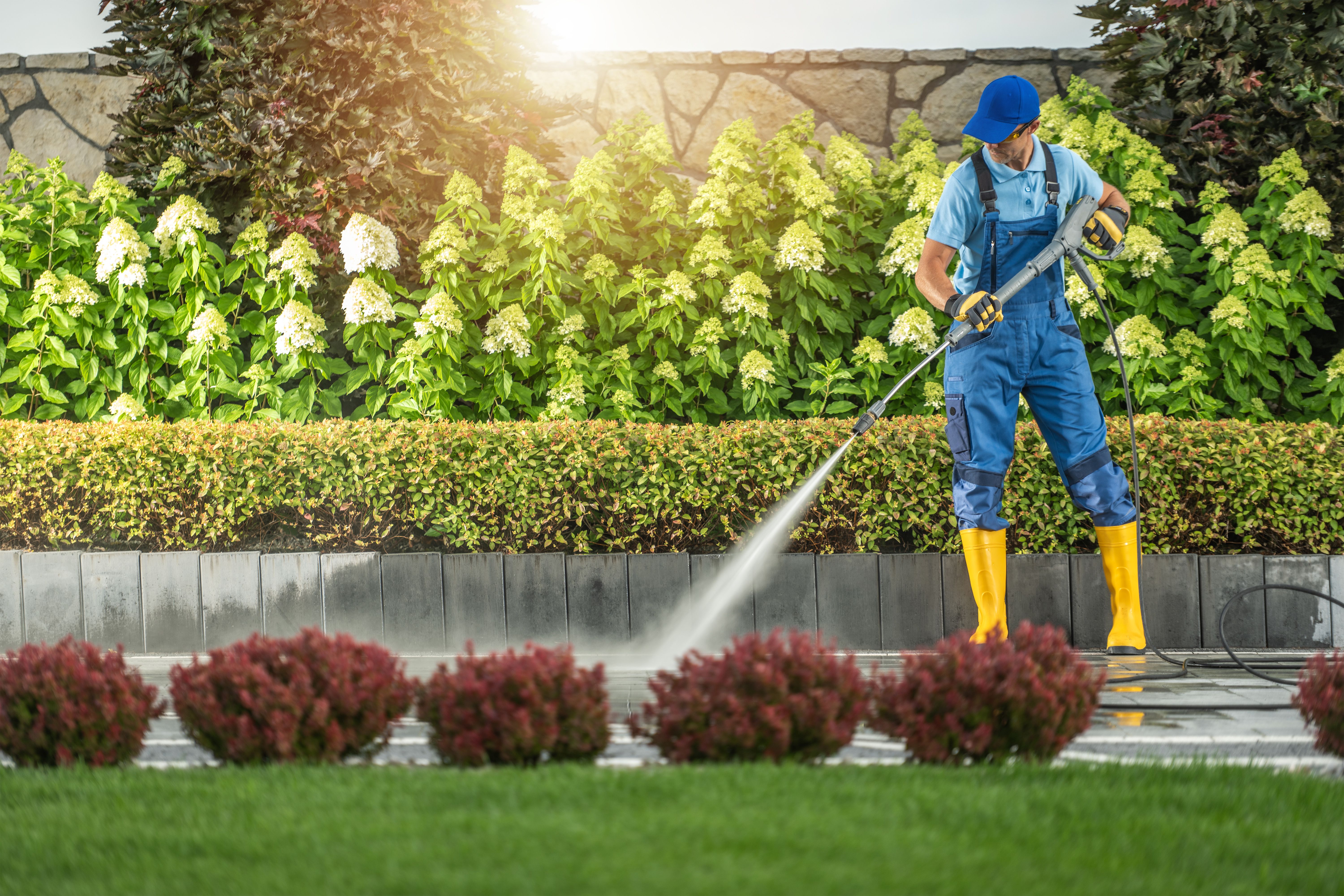 professional pressure washing