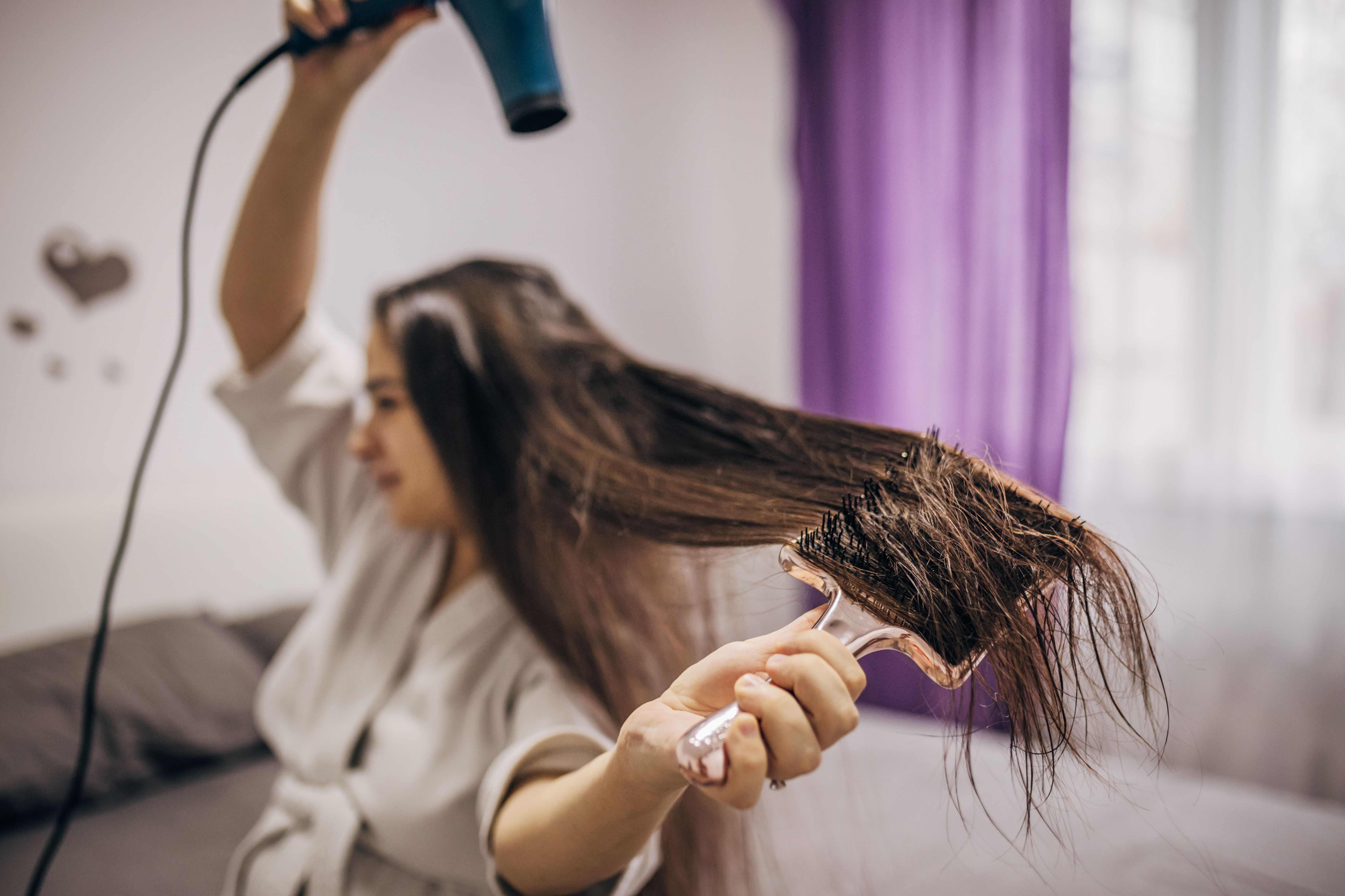 long voluminous hair