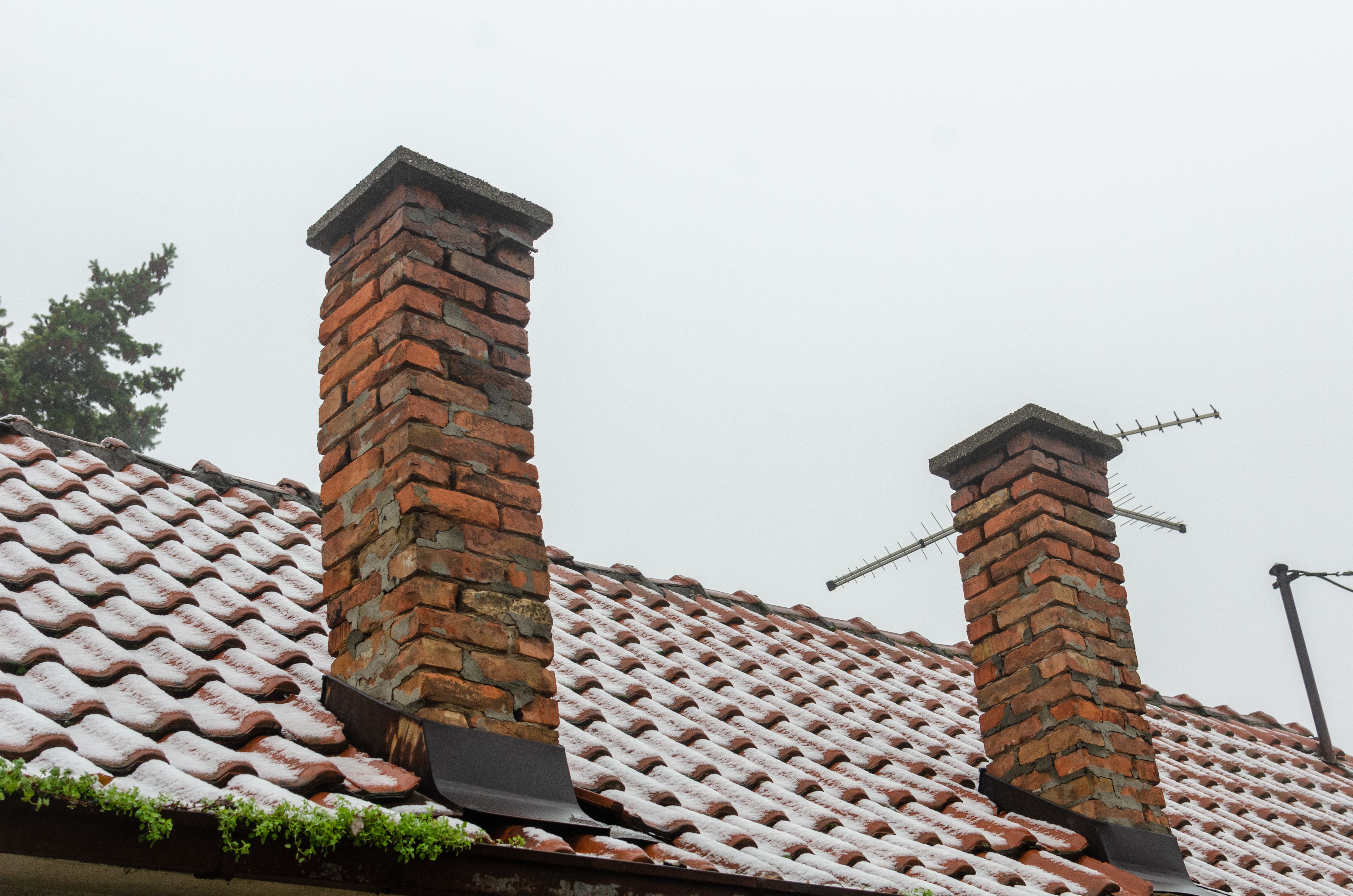 rainy weather chimney