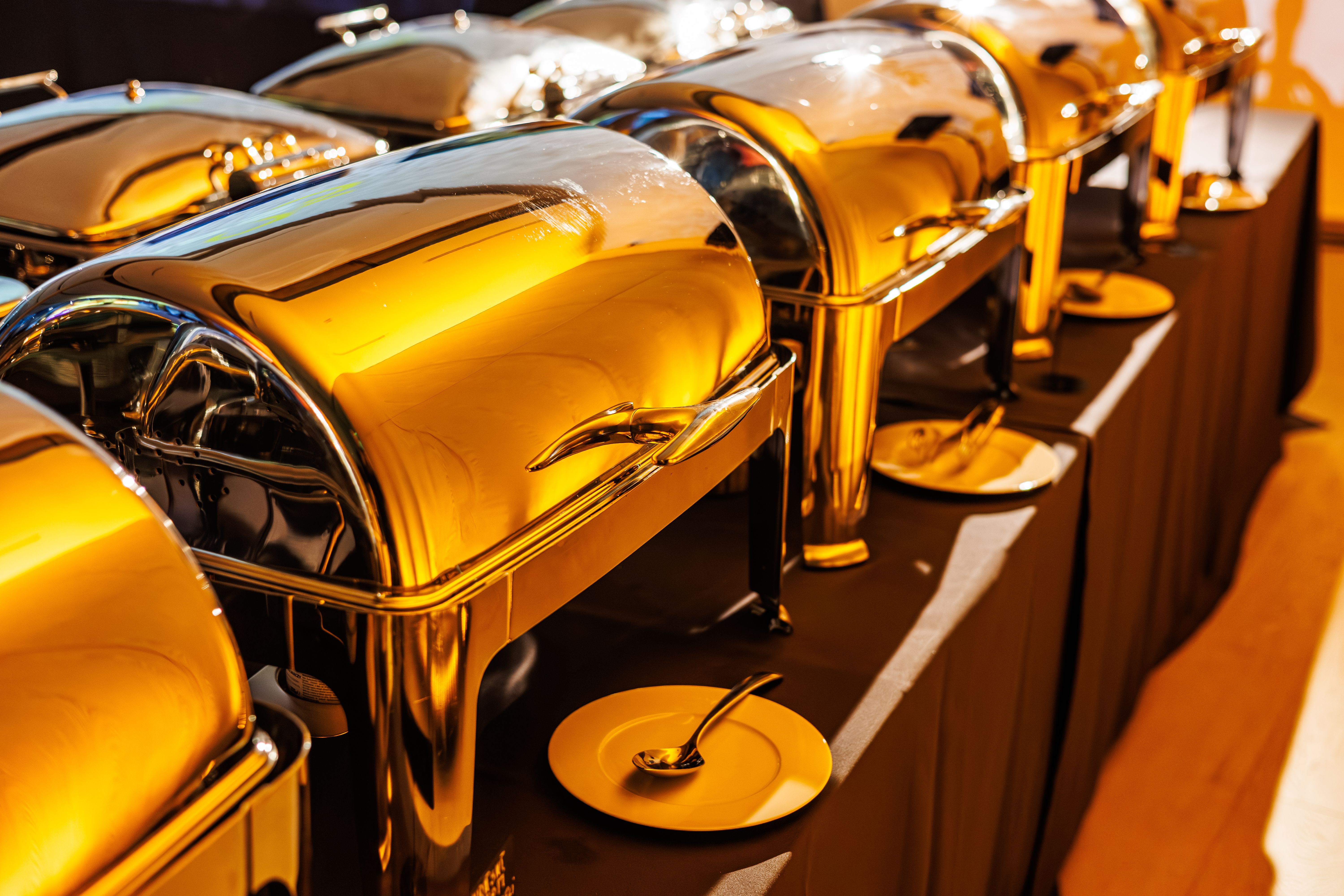 event catering setup