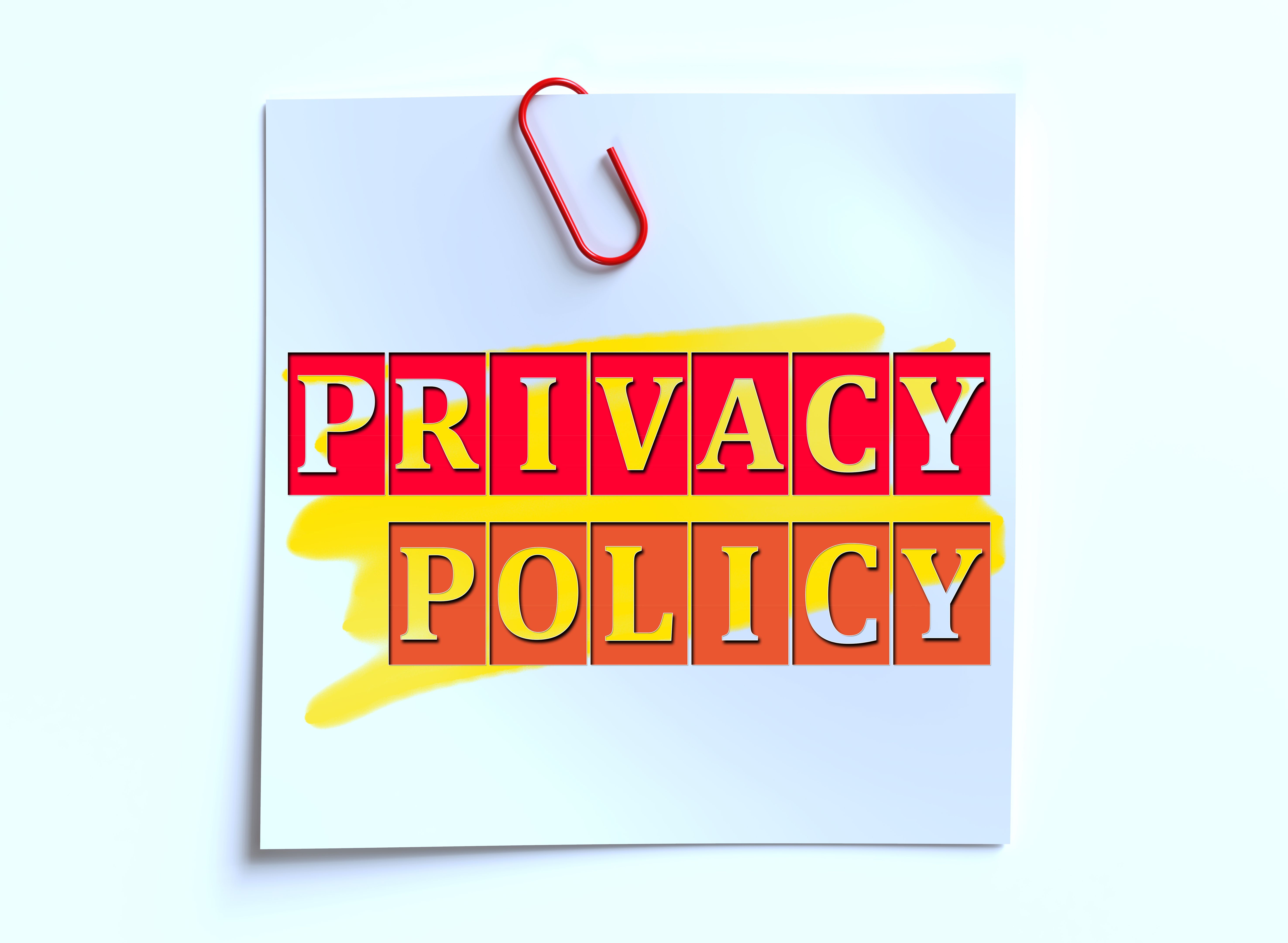 privacy policy document