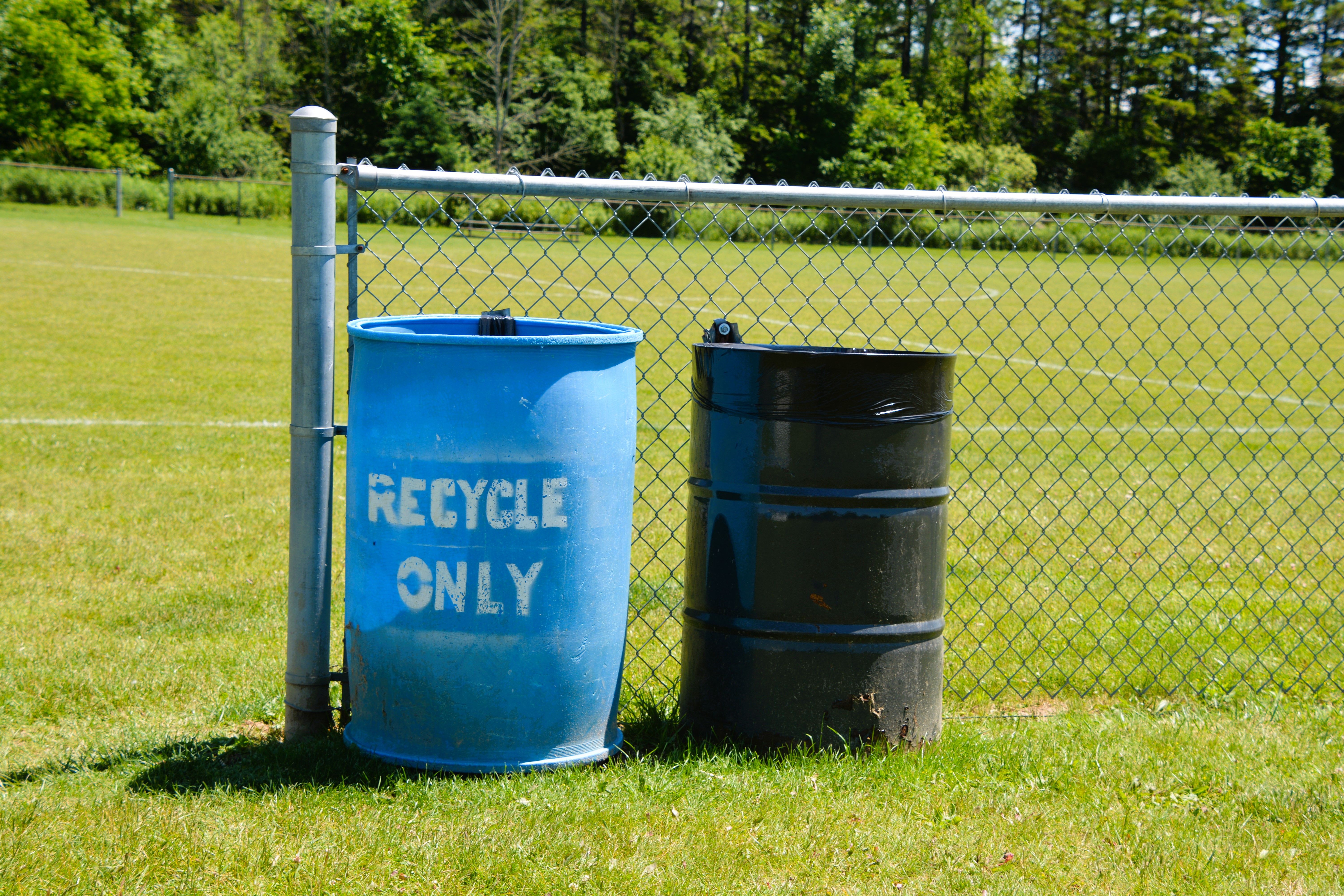 recycling bins venue