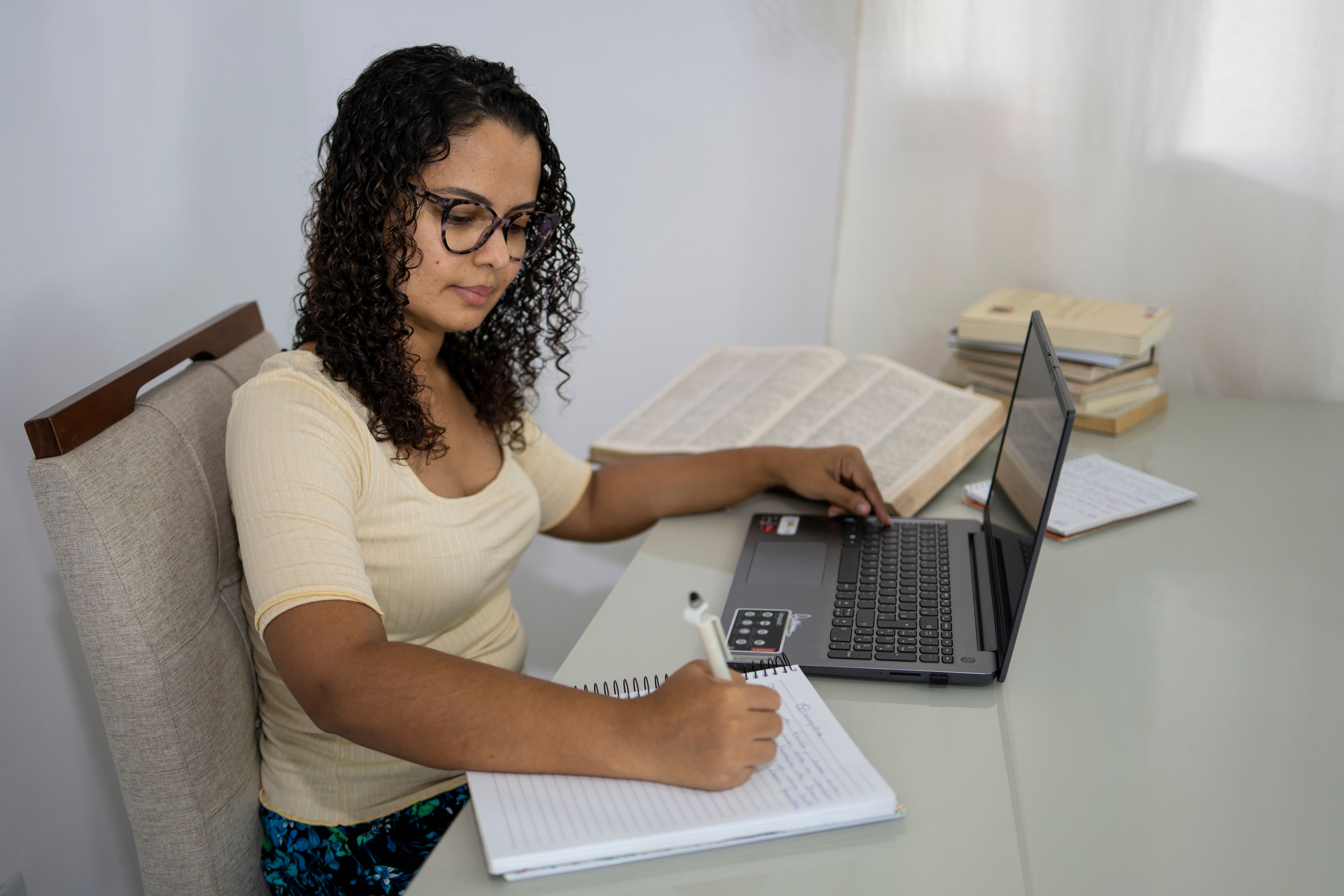 estudante estudando