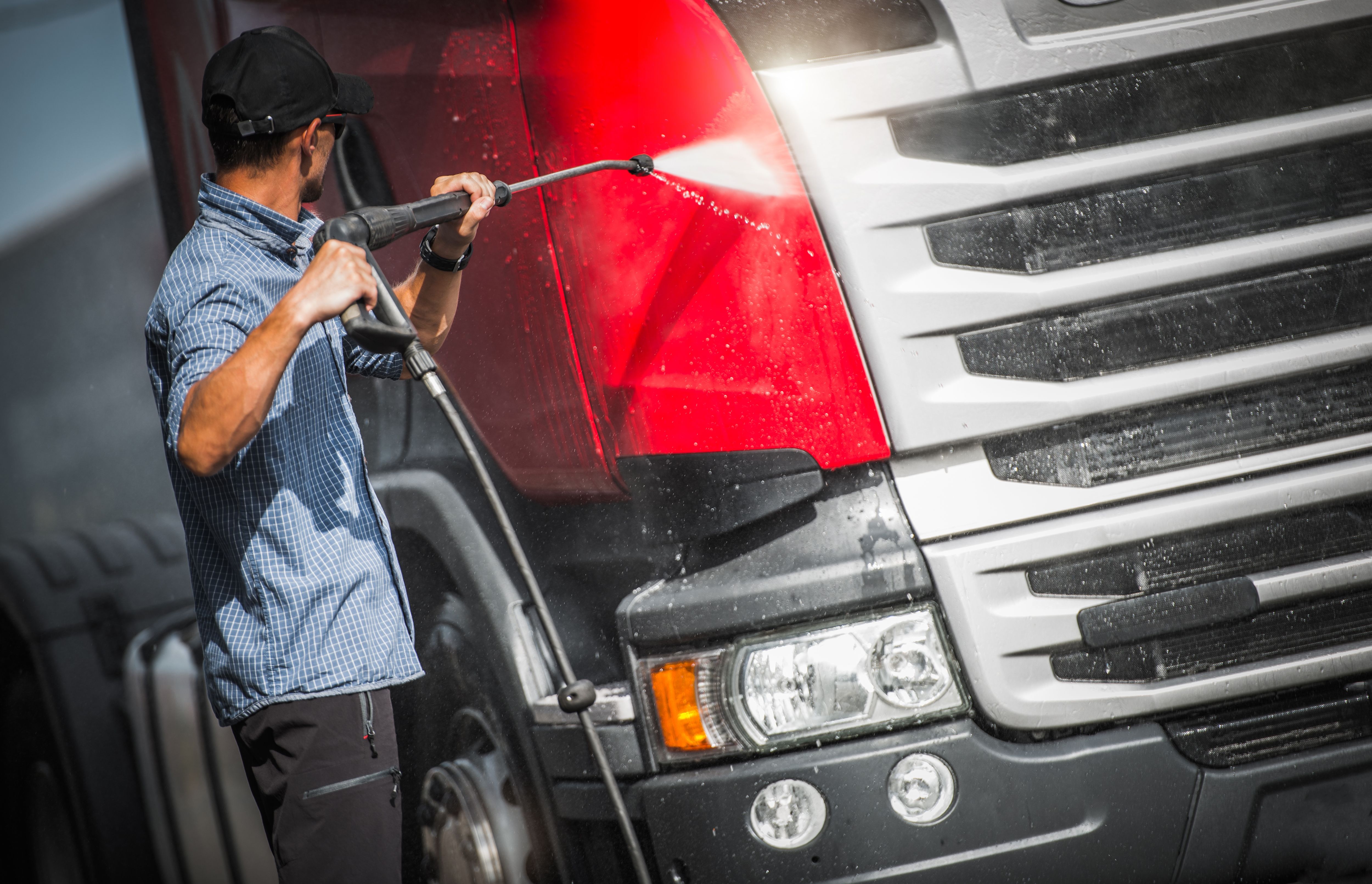 truck cleaning