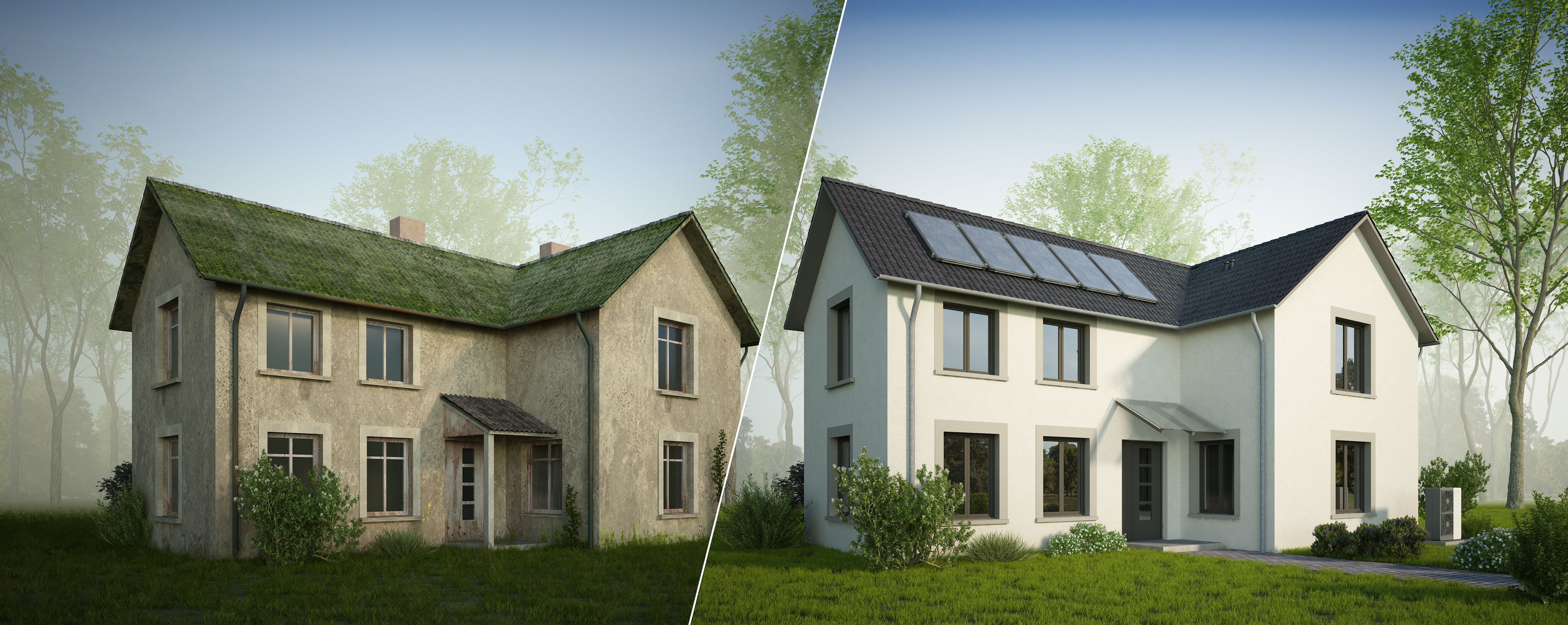 home transformation before and after