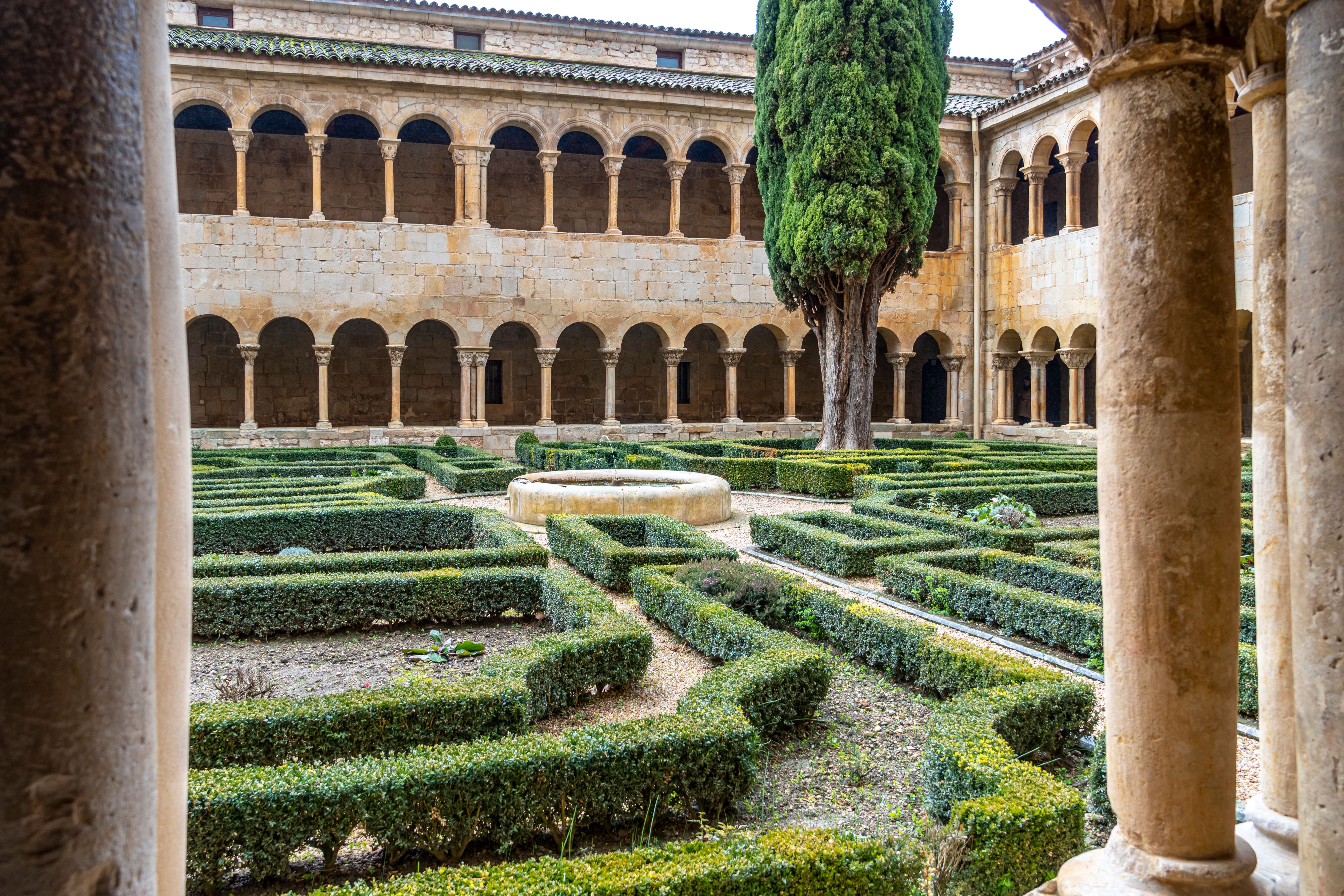 medieval monastery garden