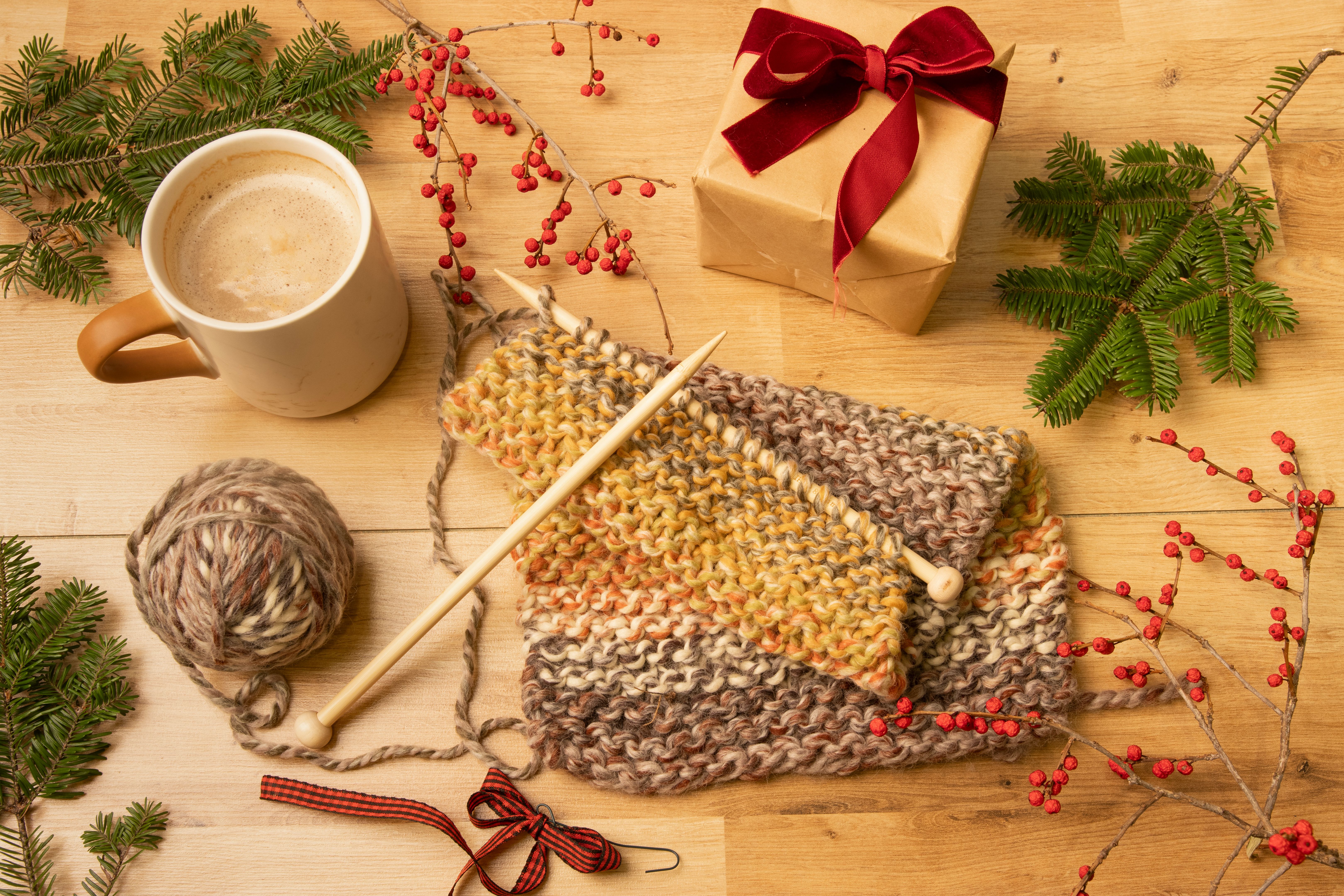 knitting supplies holiday