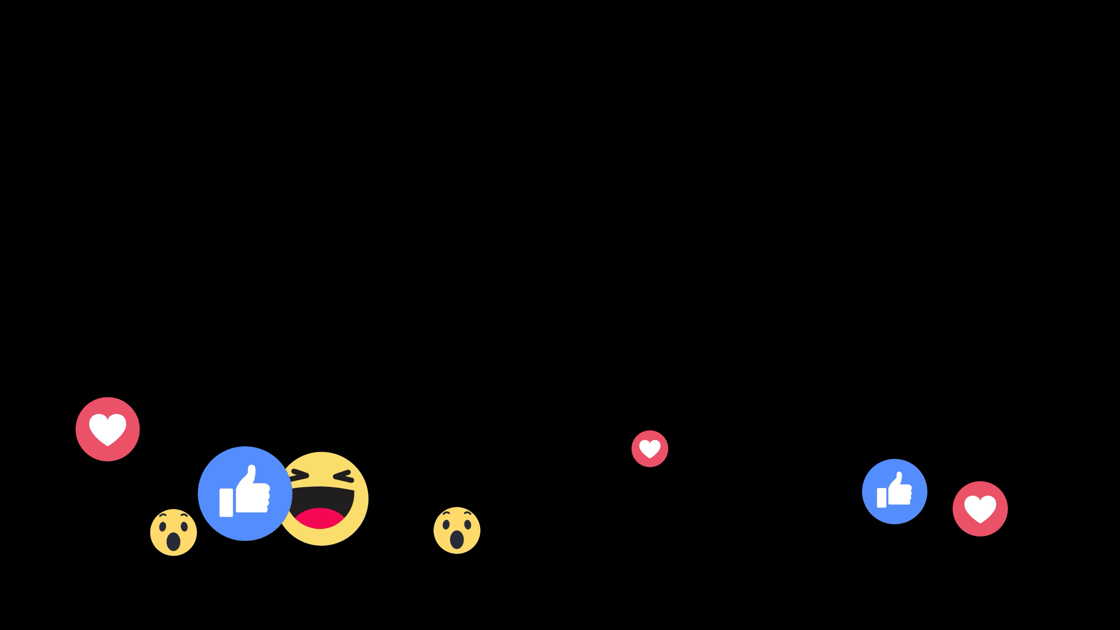 4k Social network: Emoji live show black screen